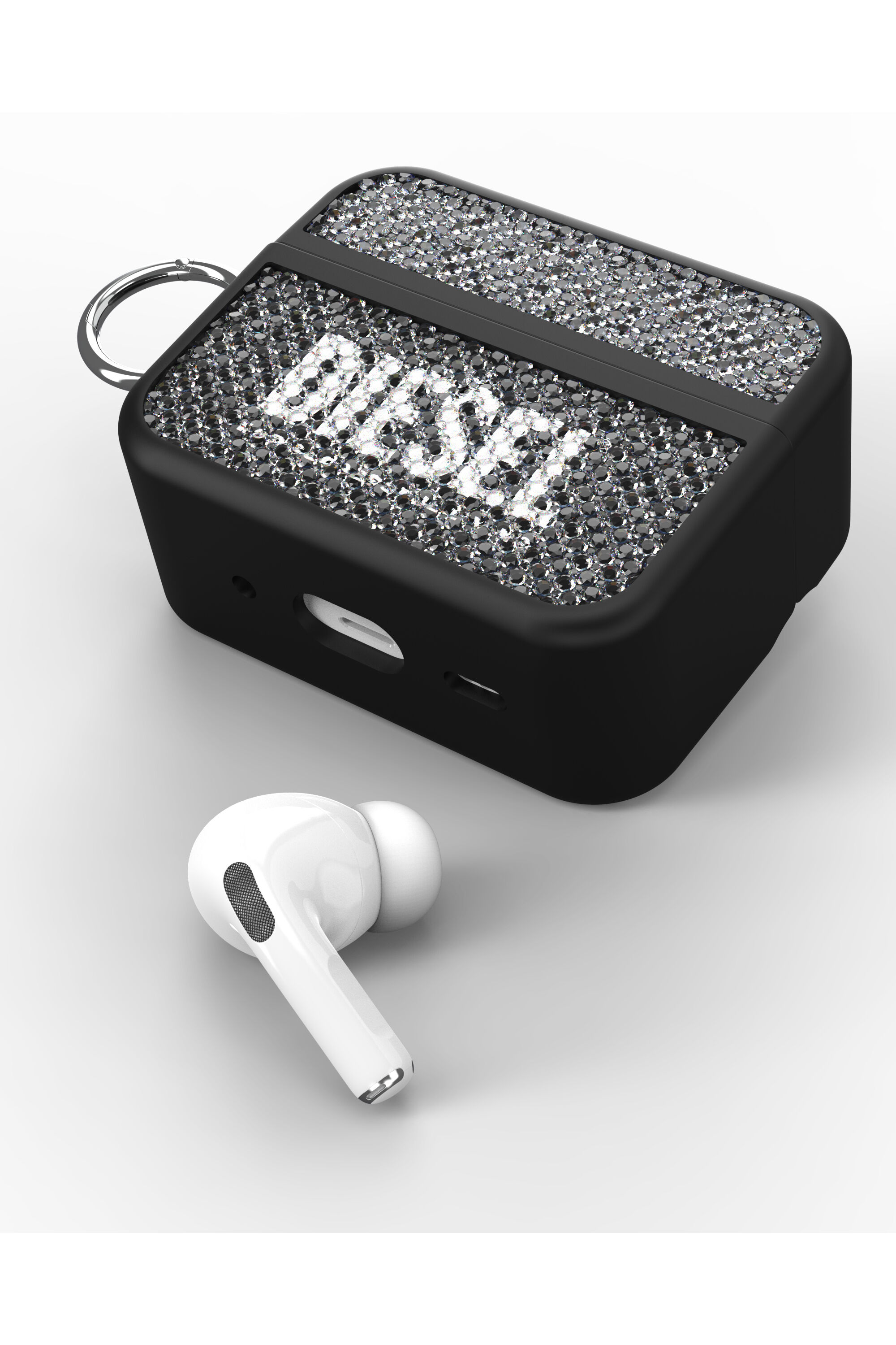 Women's Swarovski Crystal Case for Airpods Pro / Pro 2 | Black