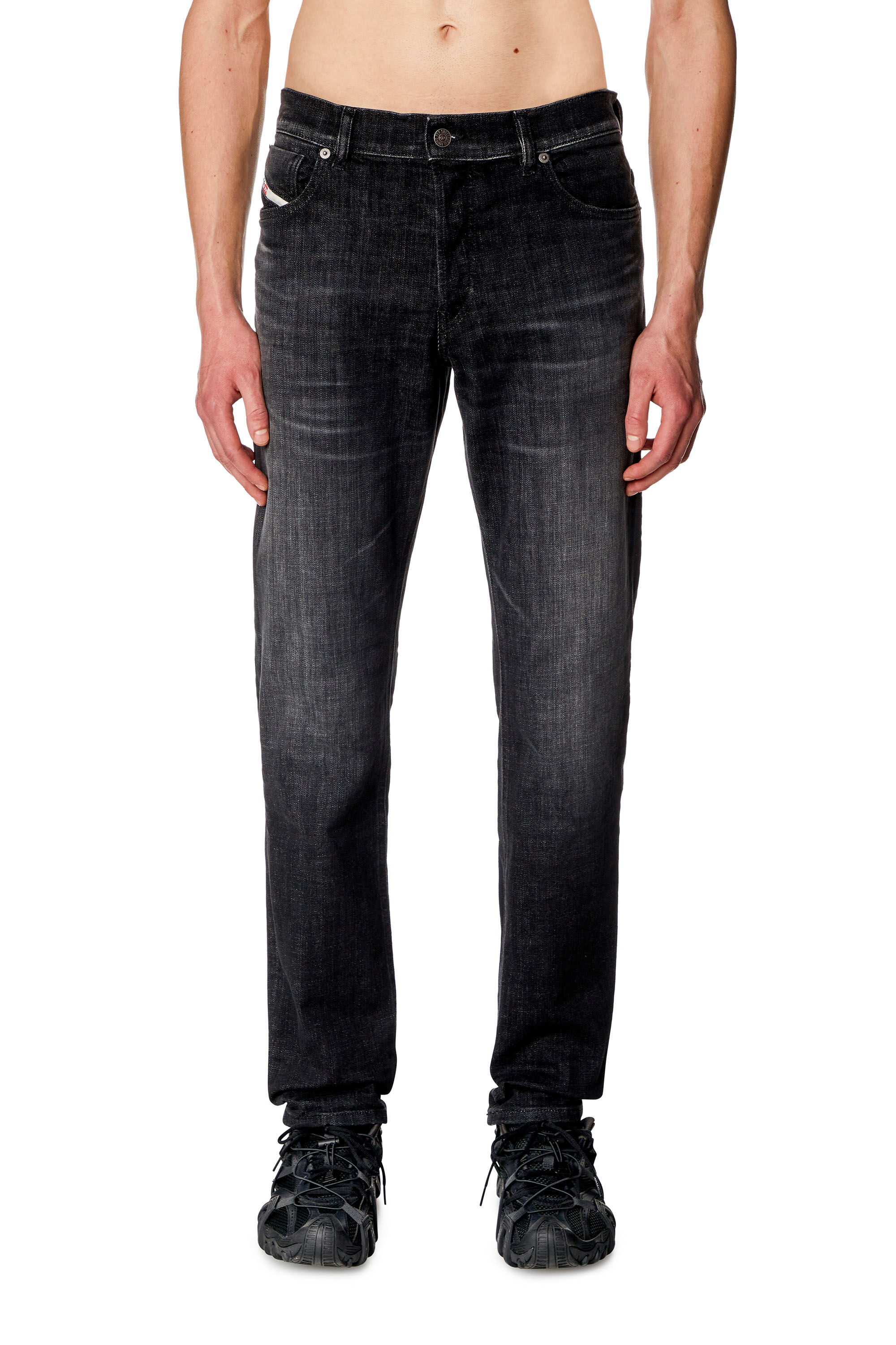 Men's Straight Jeans | Black/Dark grey | Diesel 1995 D-Sark