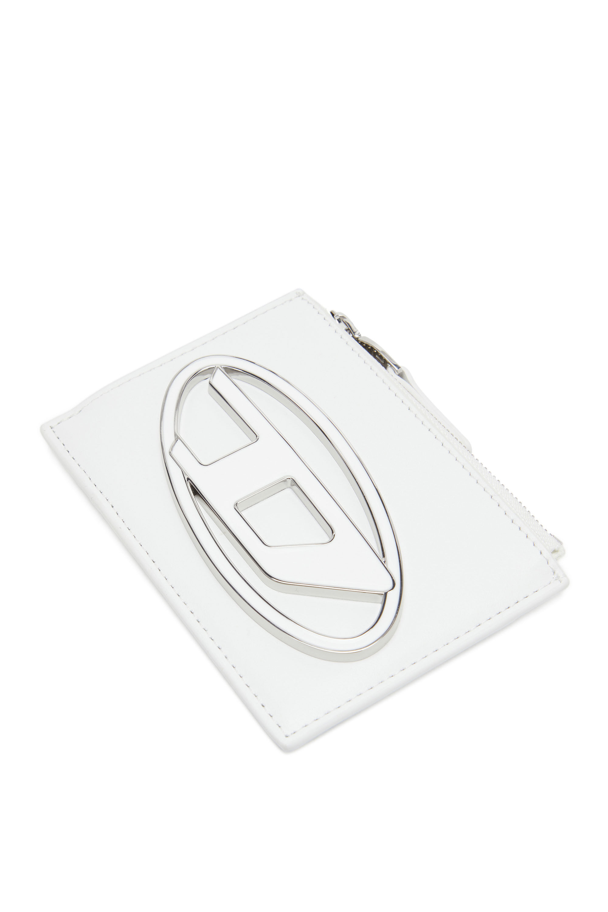 Women's Card holder in leather | White | Diesel