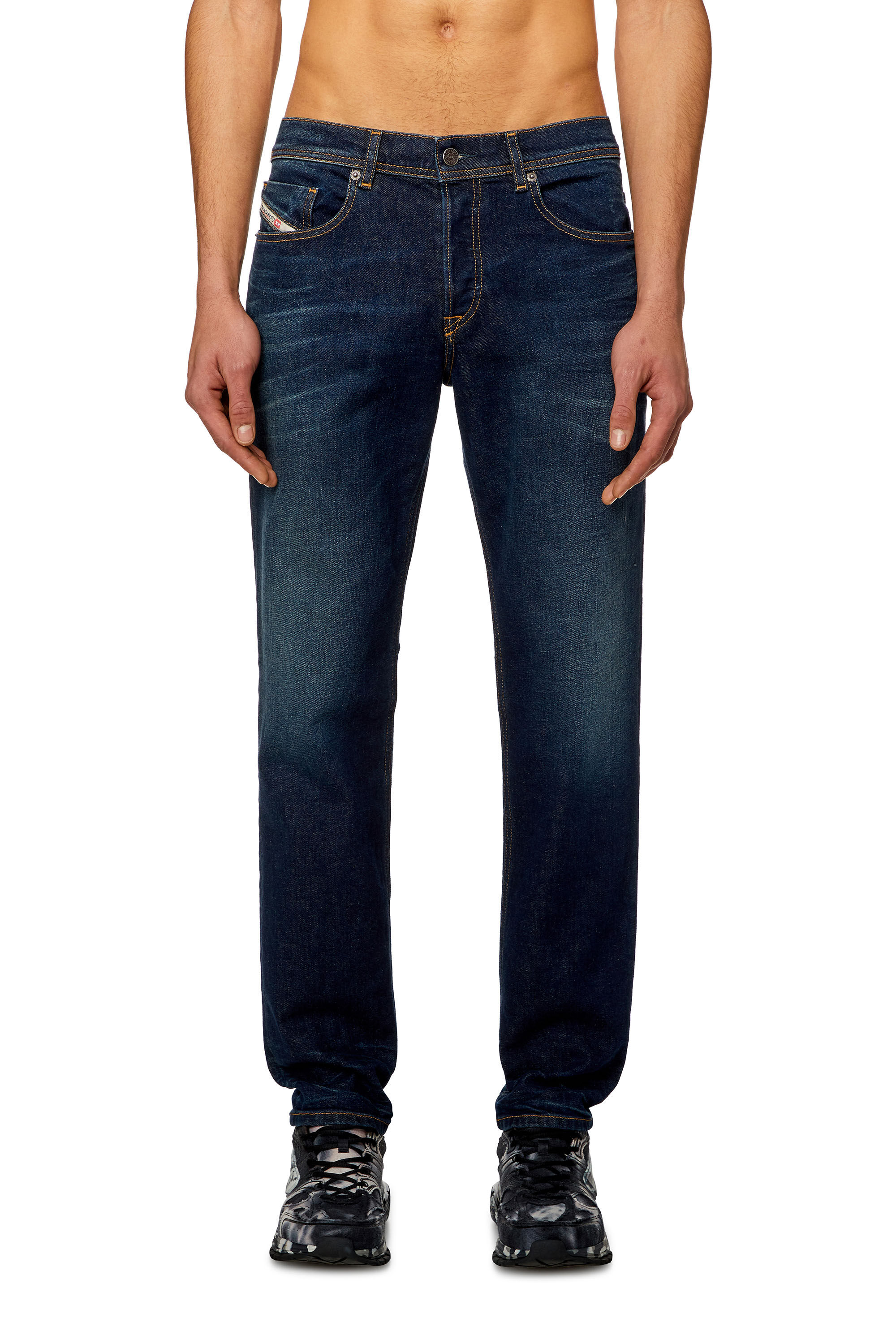 Men s Tapered Jeans Dark blue Diesel 2023 D Finitive
