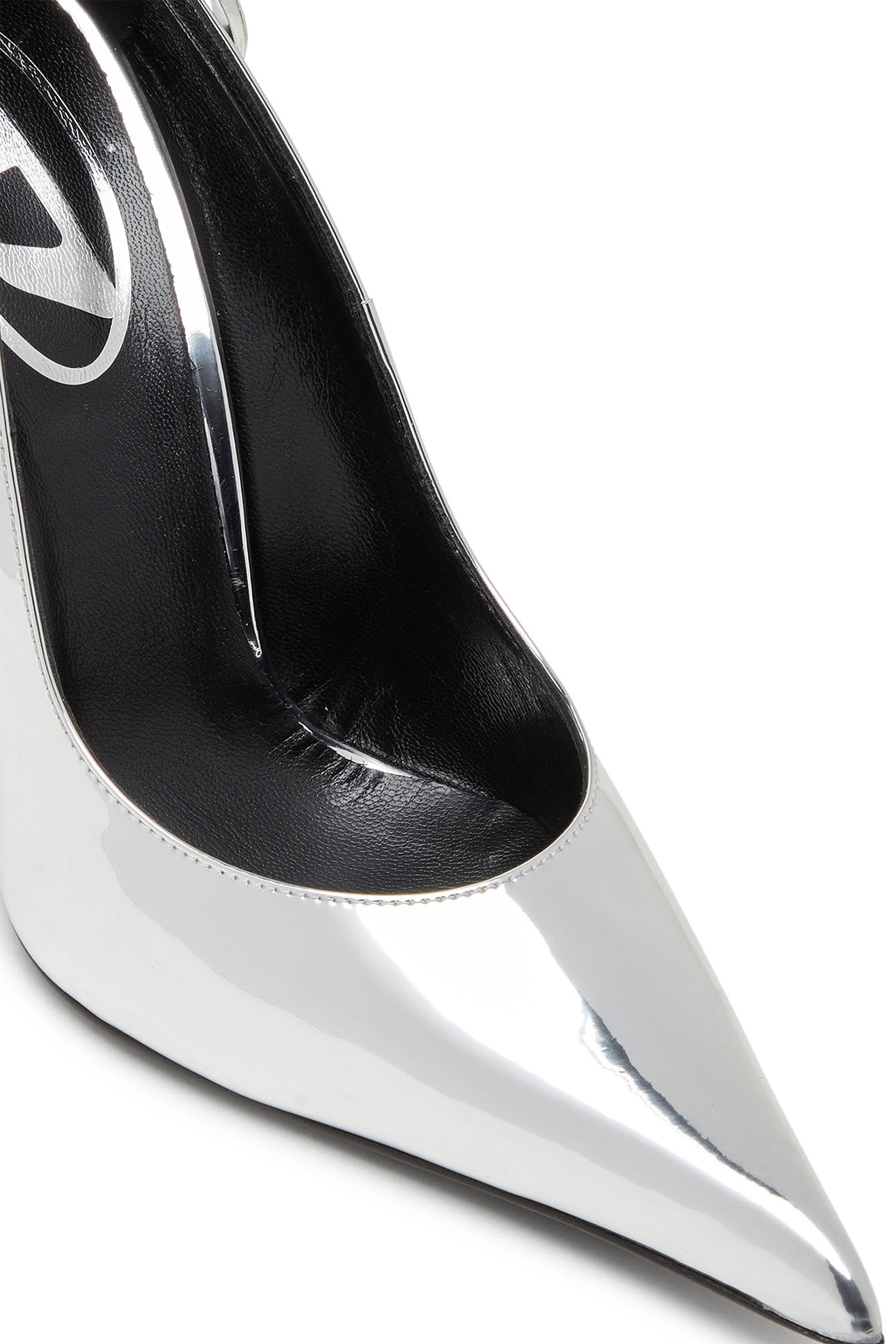 魅力の Women's D-Ten&Half-Metallic pumps with curved heel | Silver ジャケット・アウター
