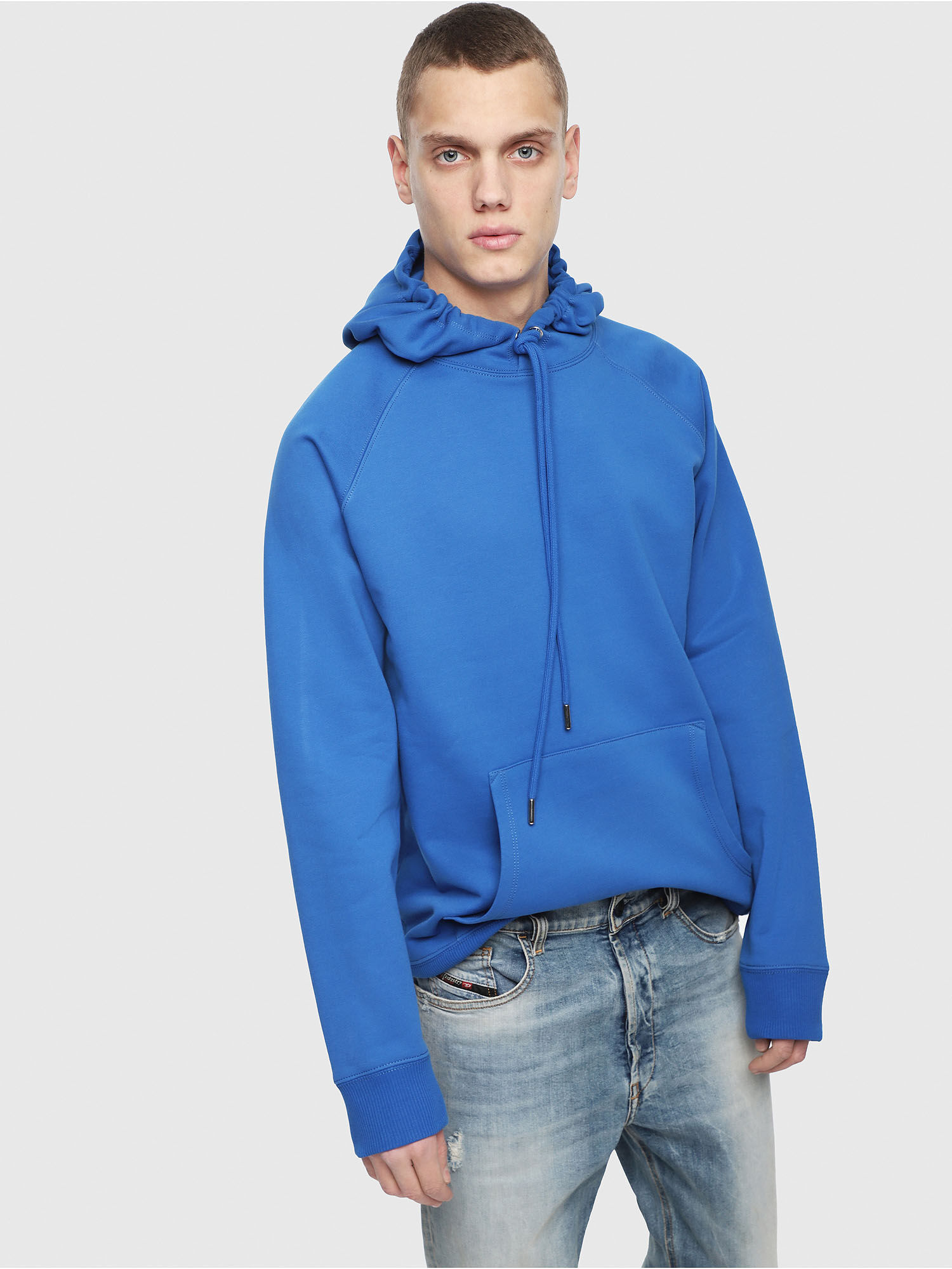 diesel blue hoodie