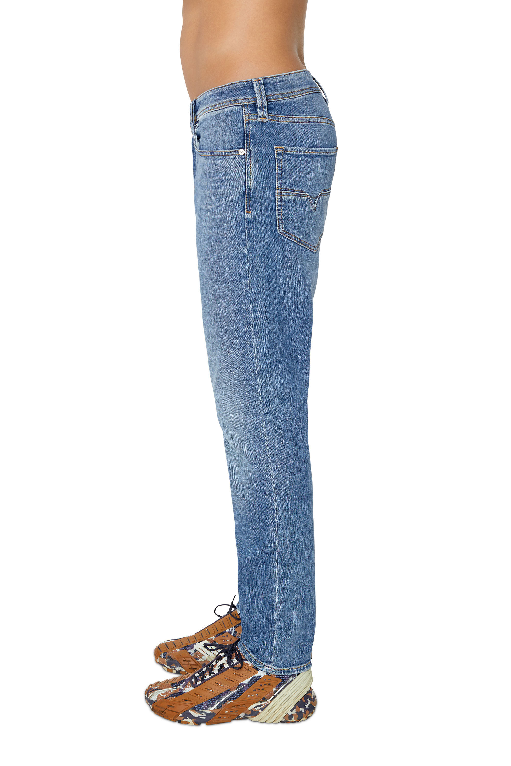 1986 LARKEE BEEX Man Tapered Light blue Jeans mid rise Diesel