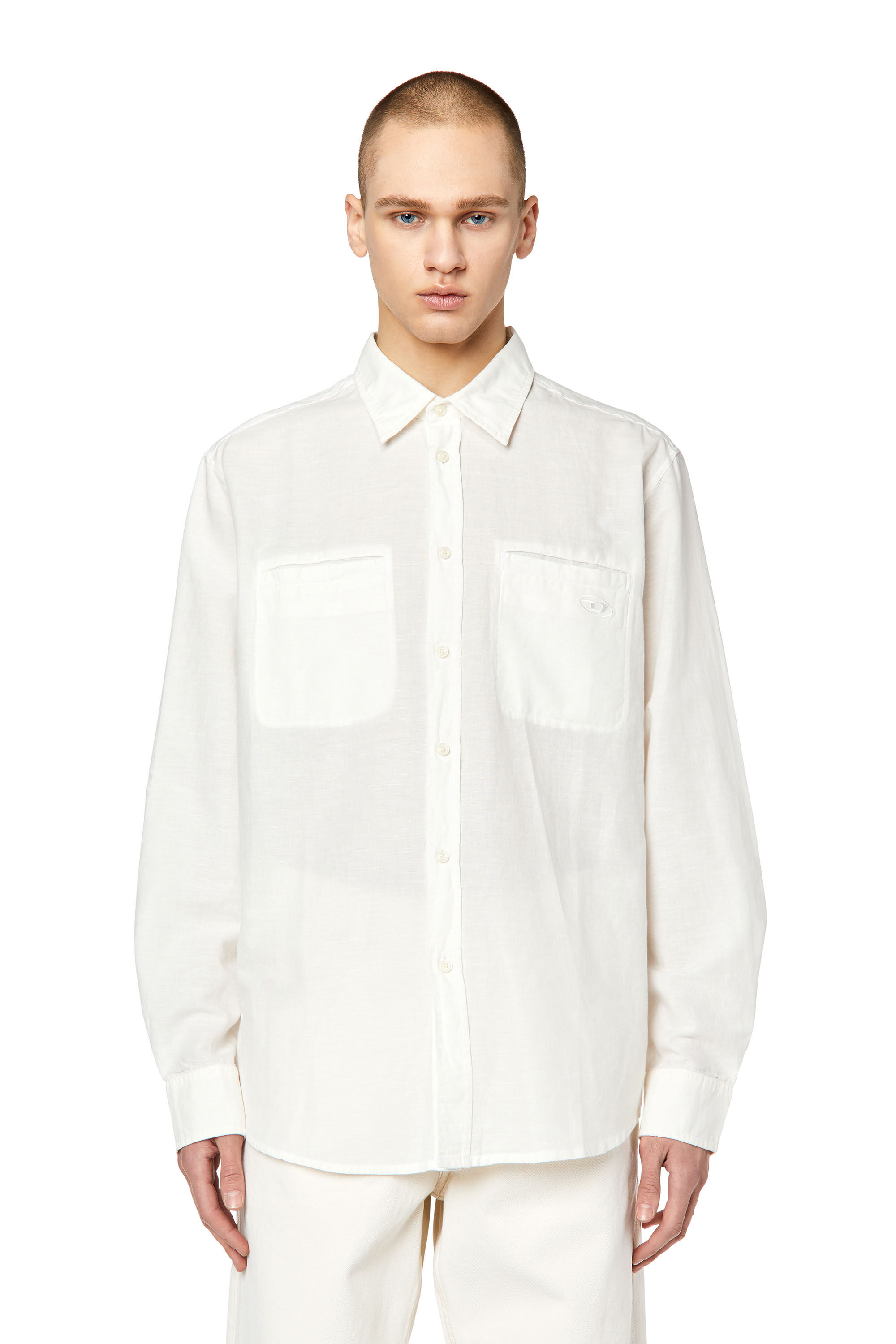 Louis Vuitton White Long Sleeve Shirt Luxembourg, SAVE 46