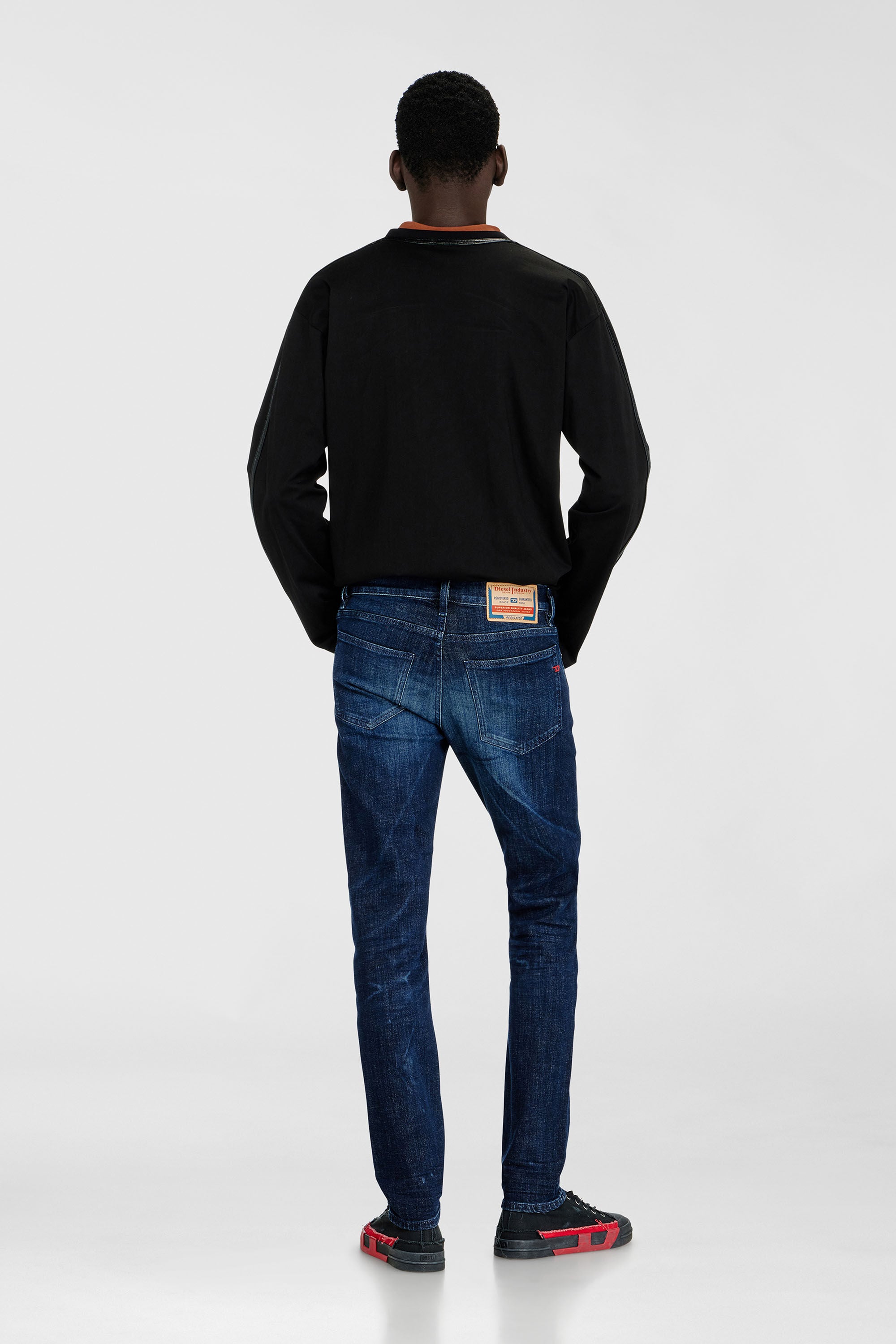 Men's Slim Jeans | Regular Waist 2019 D-StruktDark Blue | Diesel TR