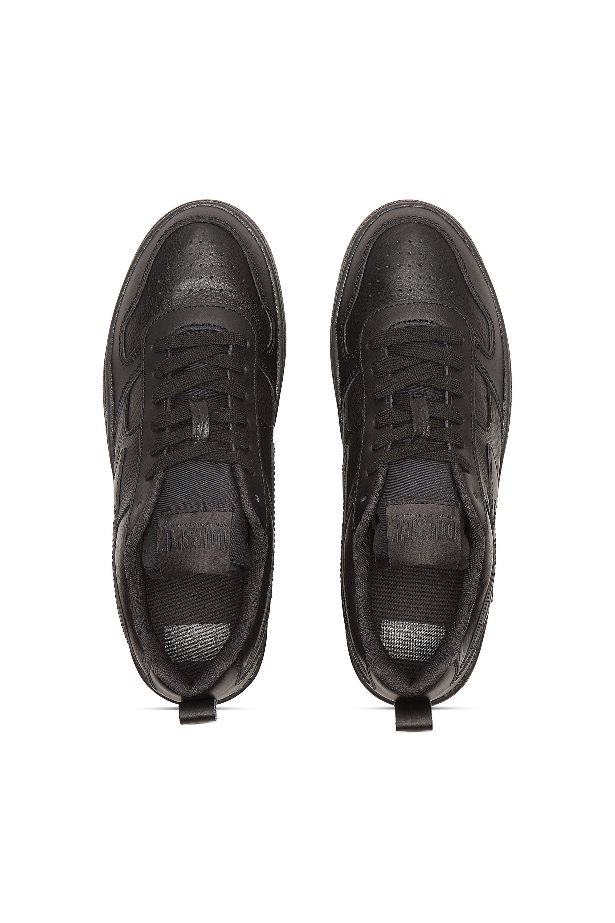 Men's S-Ukiyo V2 Low - Low-top sneakers with D branding | Black | Diesel