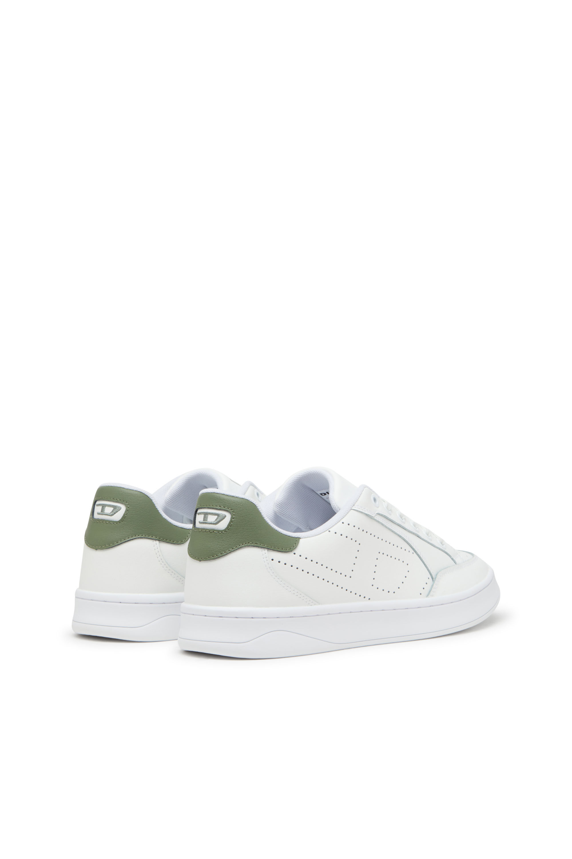 Men's S-Dakota-Leather sneakers with perforated logo