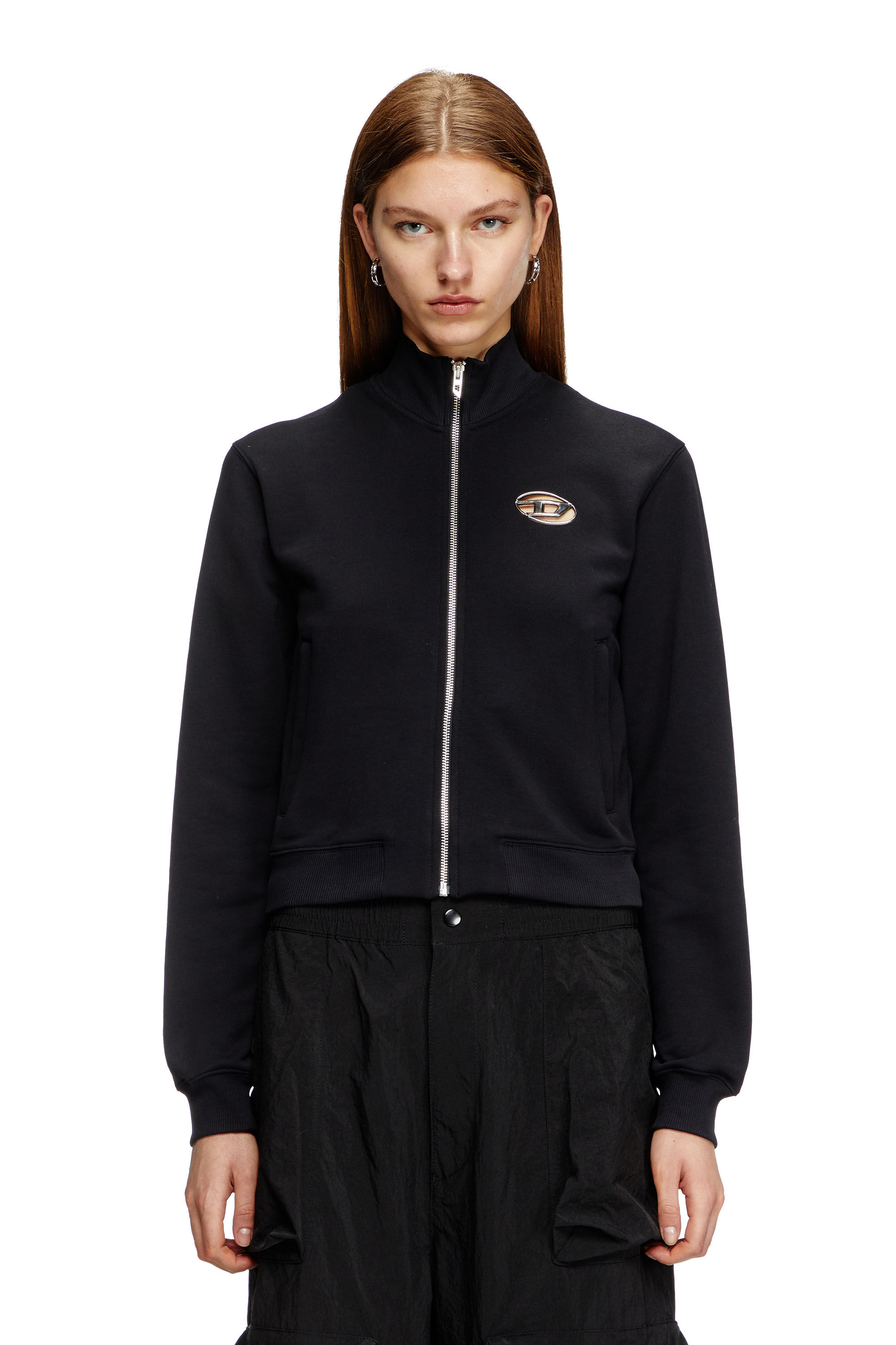 ZIP UP LIGHT STRETCH SHIRTS サイズM 黒 $_57.JPG?set_id=8800005007
