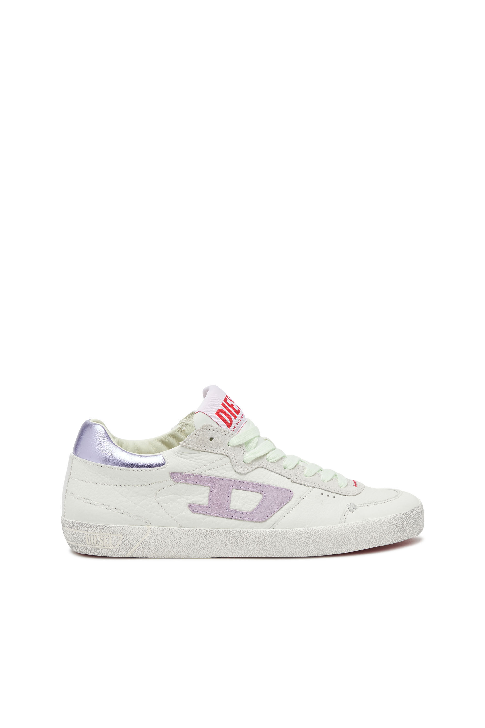 Women's S-Leroji Low W - Pastel leather and suede sneakers 