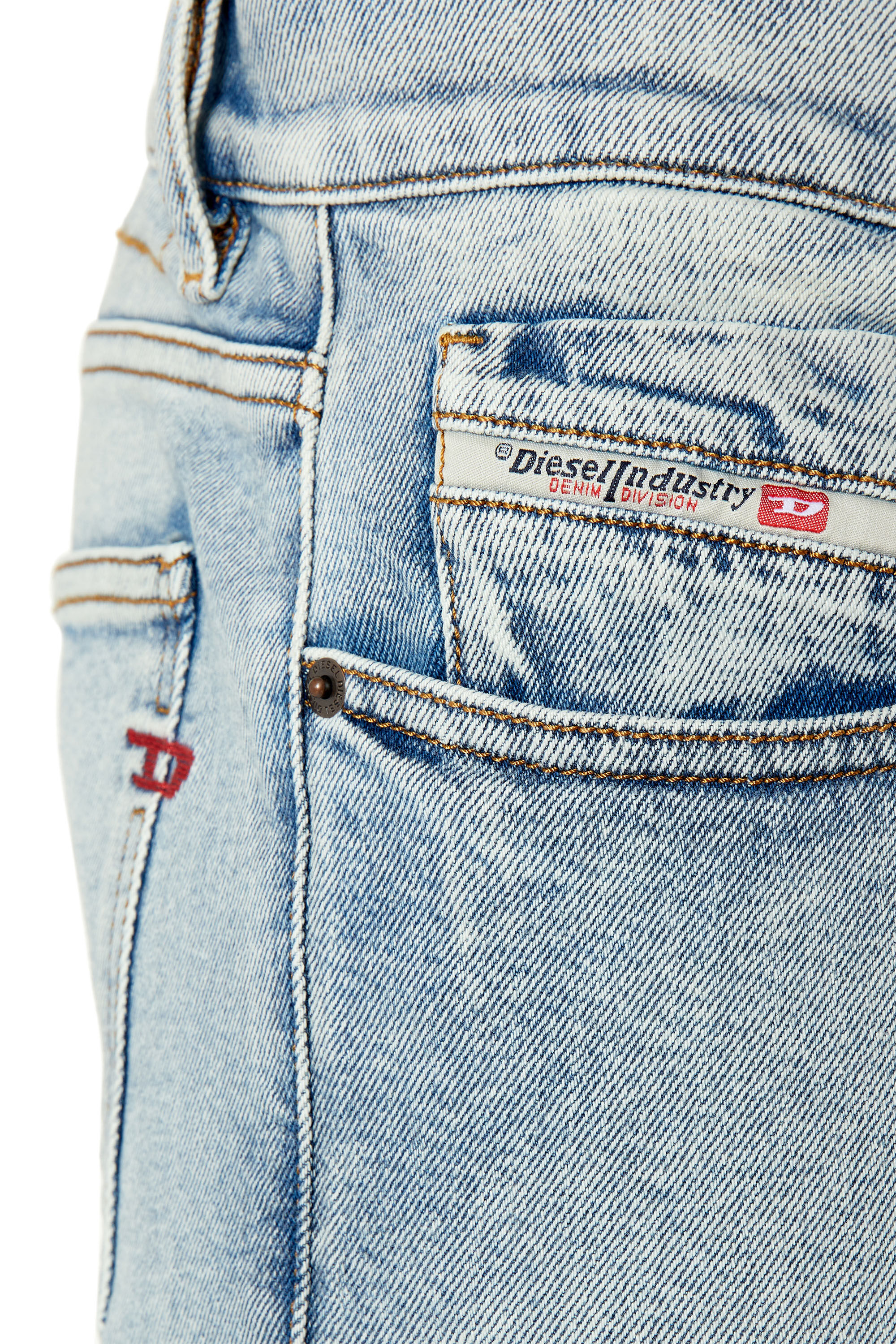 2019 D-STRUKT Men's : Slim Light blue Jeans | Diesel ®