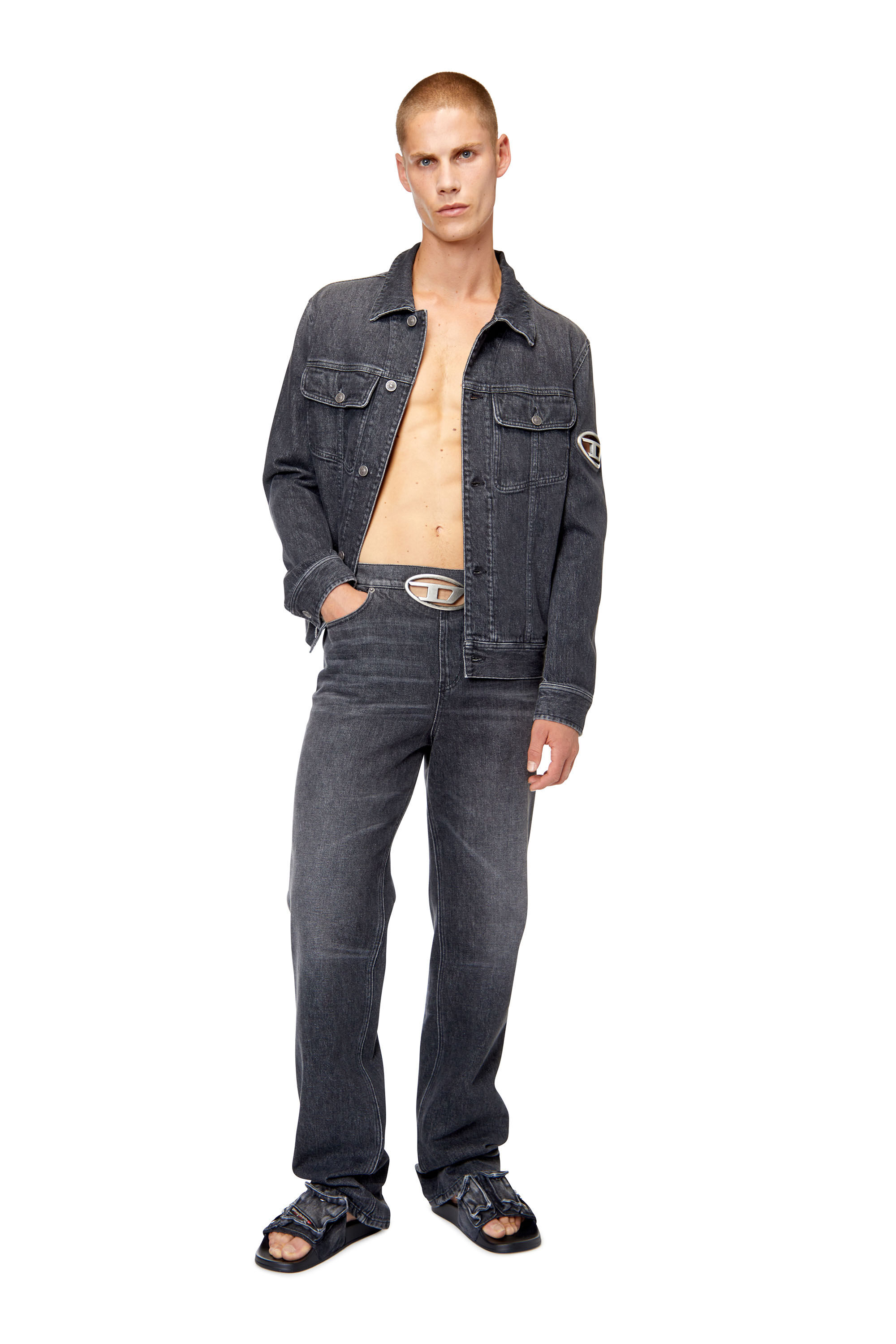 Balenciaga europe denim jacket sales
