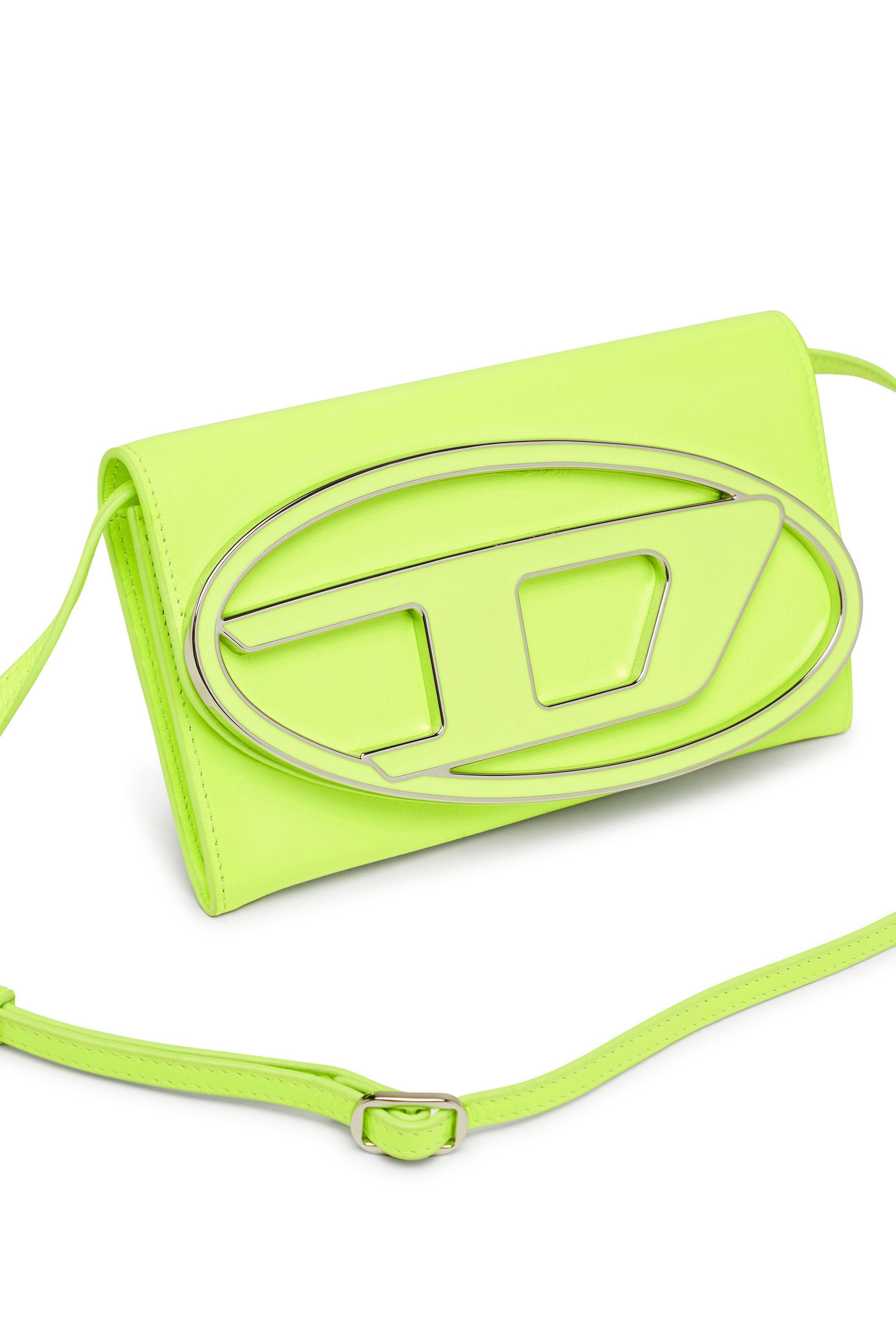 CYGNUS Woman Wallet purse in neon leather Diesel