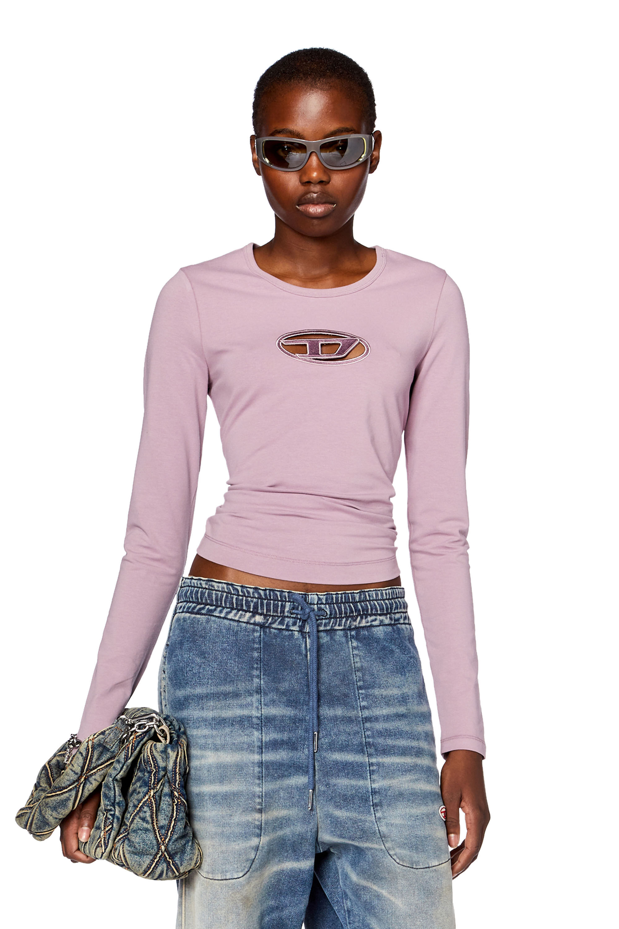 Diesel t hotsell shirt women