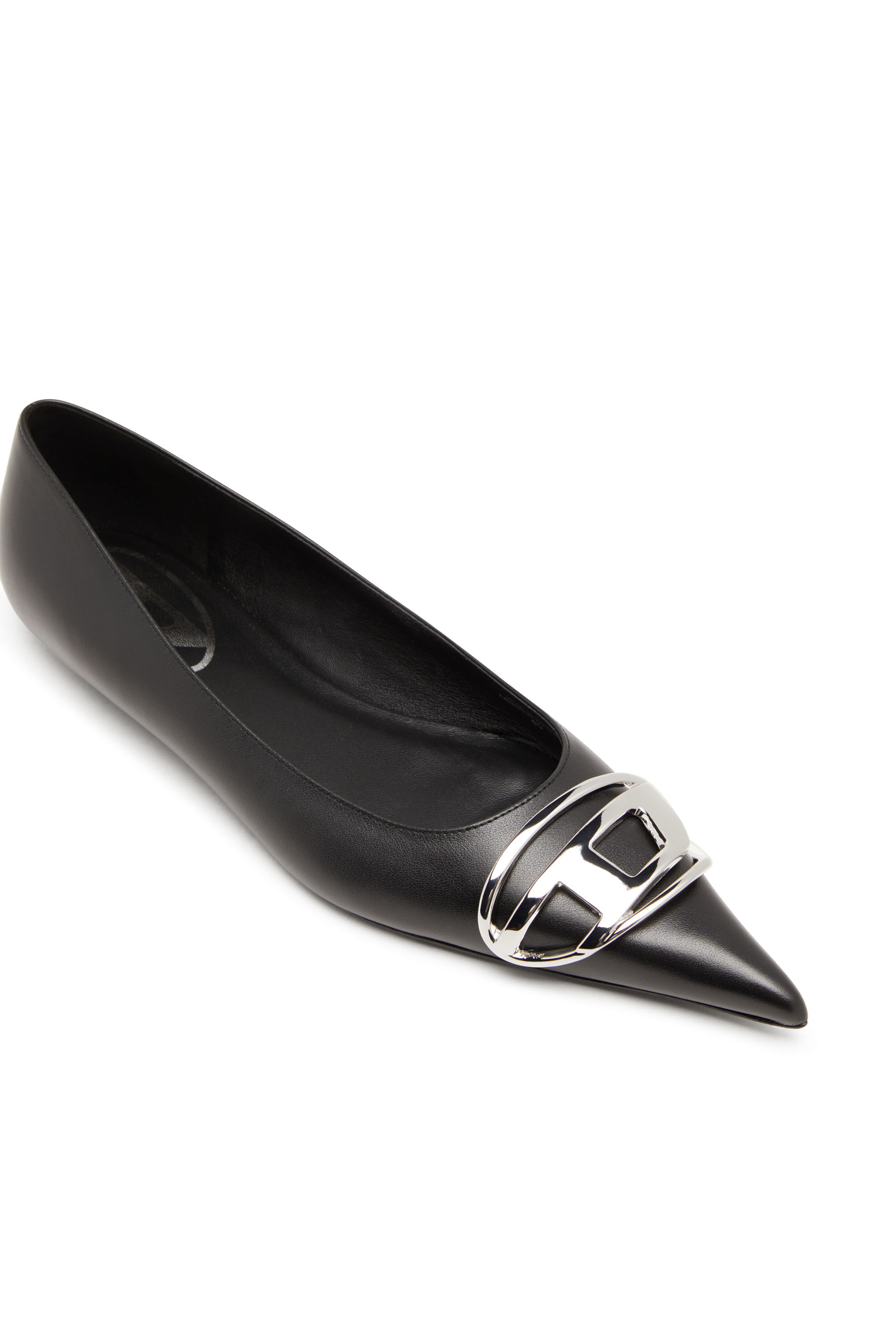 Women s D Venus Ballerina flats in nappa leather Black Diesel