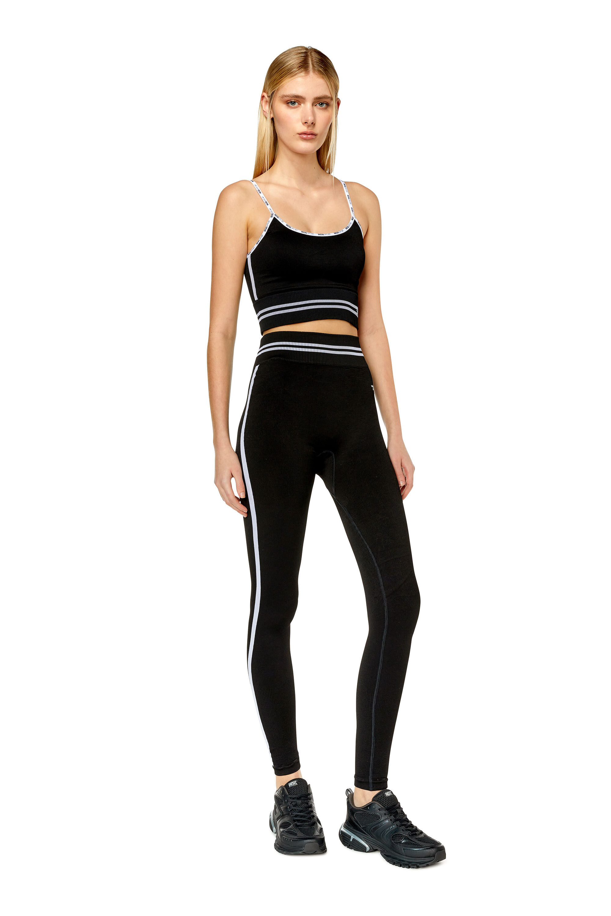 AWSB LOYCE WT30 Woman Ribbed sports leggings Diesel