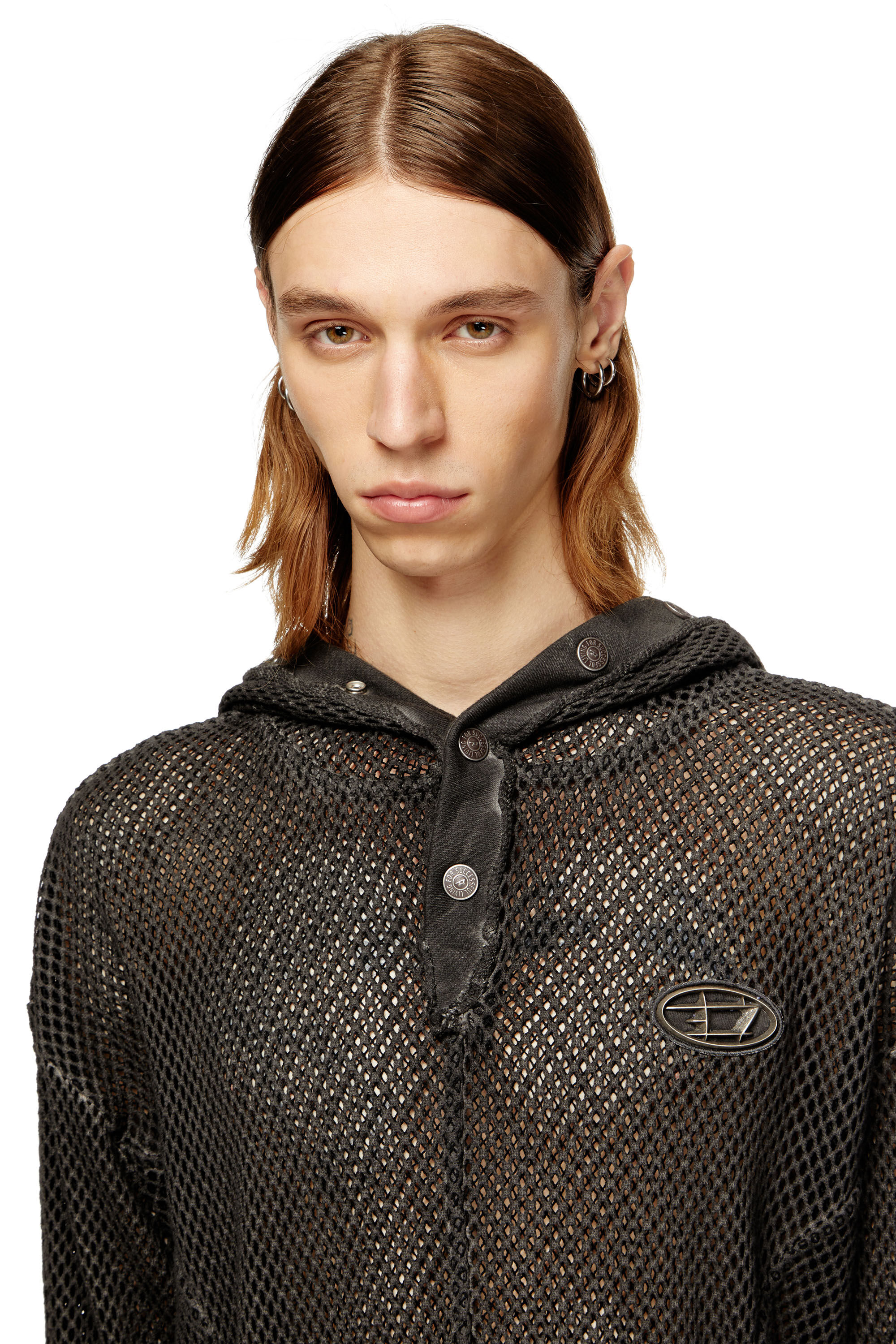 S-THUG-FISHNET, Black