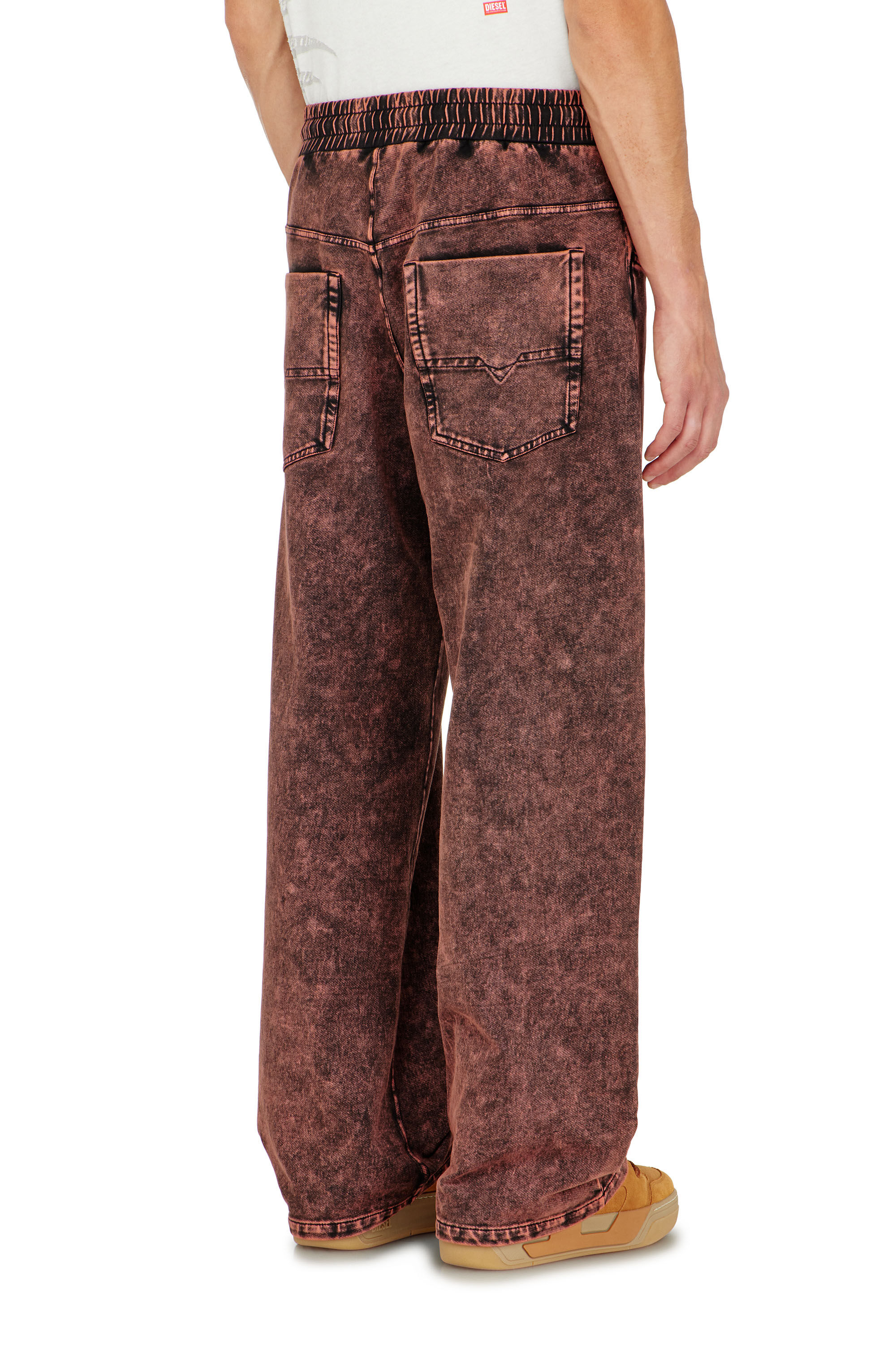 Diesel - P-STUK, Man's Sweatpants with denim effect in null - 4