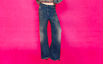 パンツ DIESEL Relaxed Jeans D-Giappo 0dbcw Women's Relaxed Jeans | Dark Blue | Diesel D-Giappo