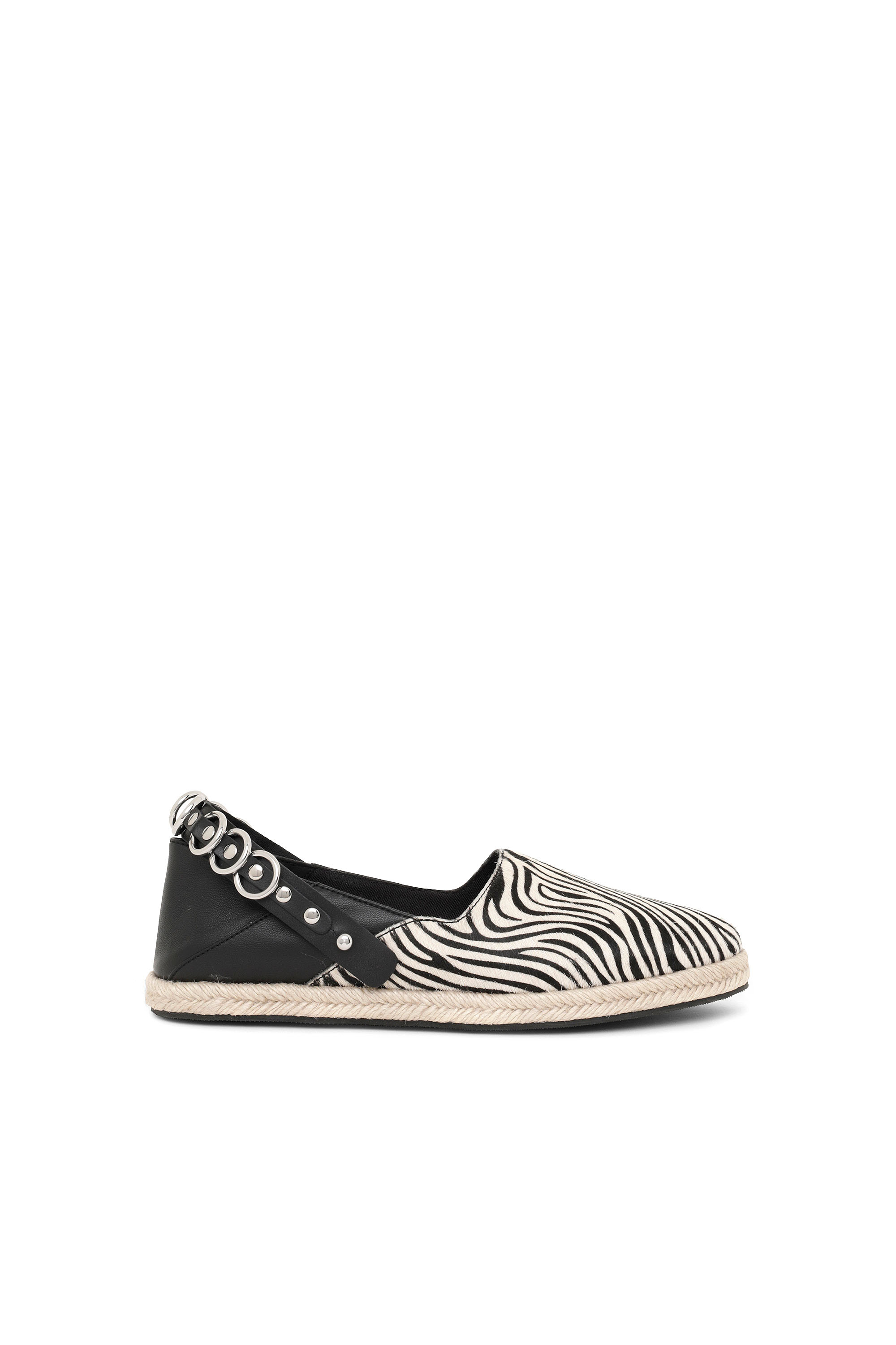 S-LIMA W, Black/White Diesel - S-LIMA W, Black/White - Flats - Image 1