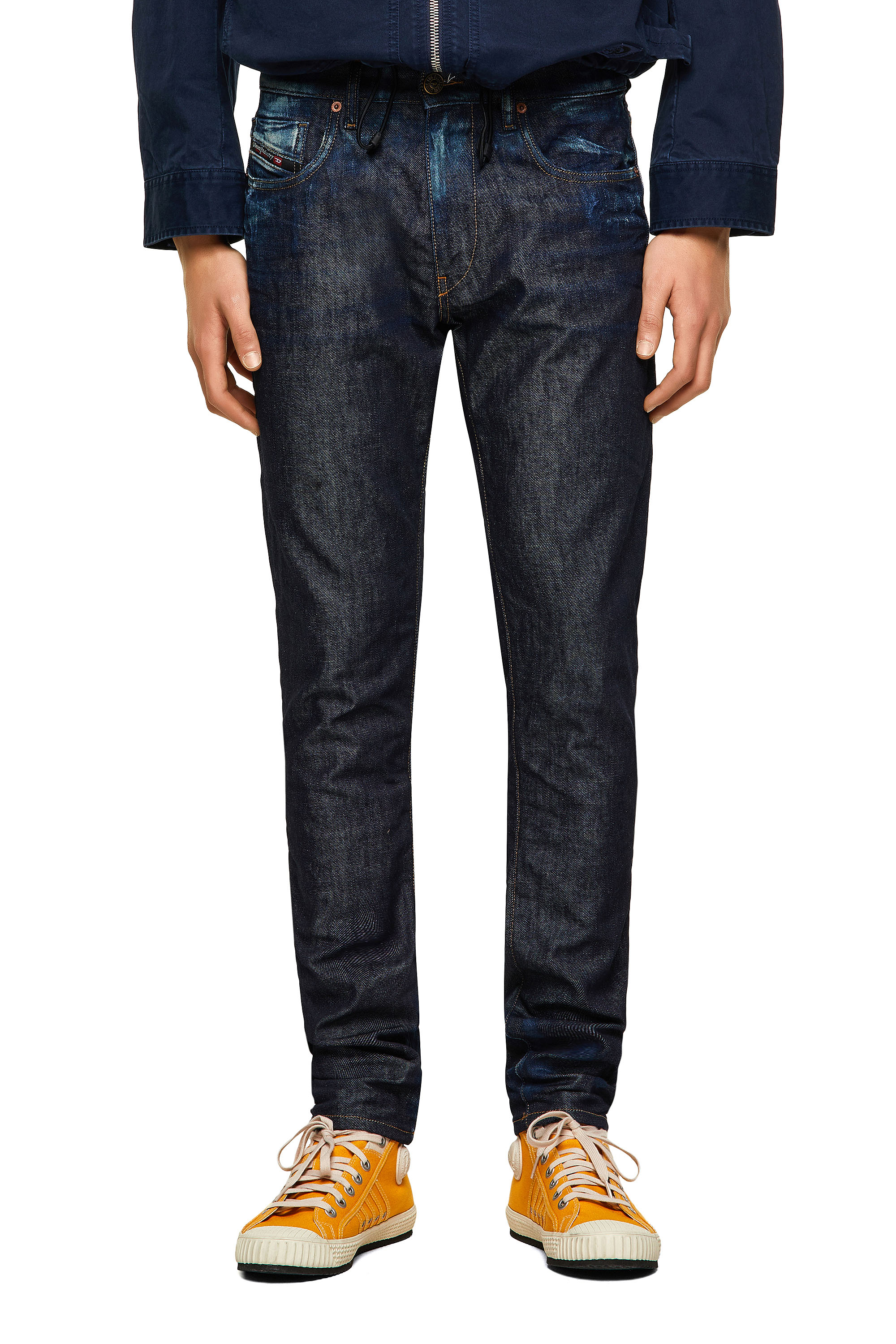 D-Strukt 09A20, Dark Blue Diesel - D-Strukt 09A20, Dark Blue - Jeans - Image 1