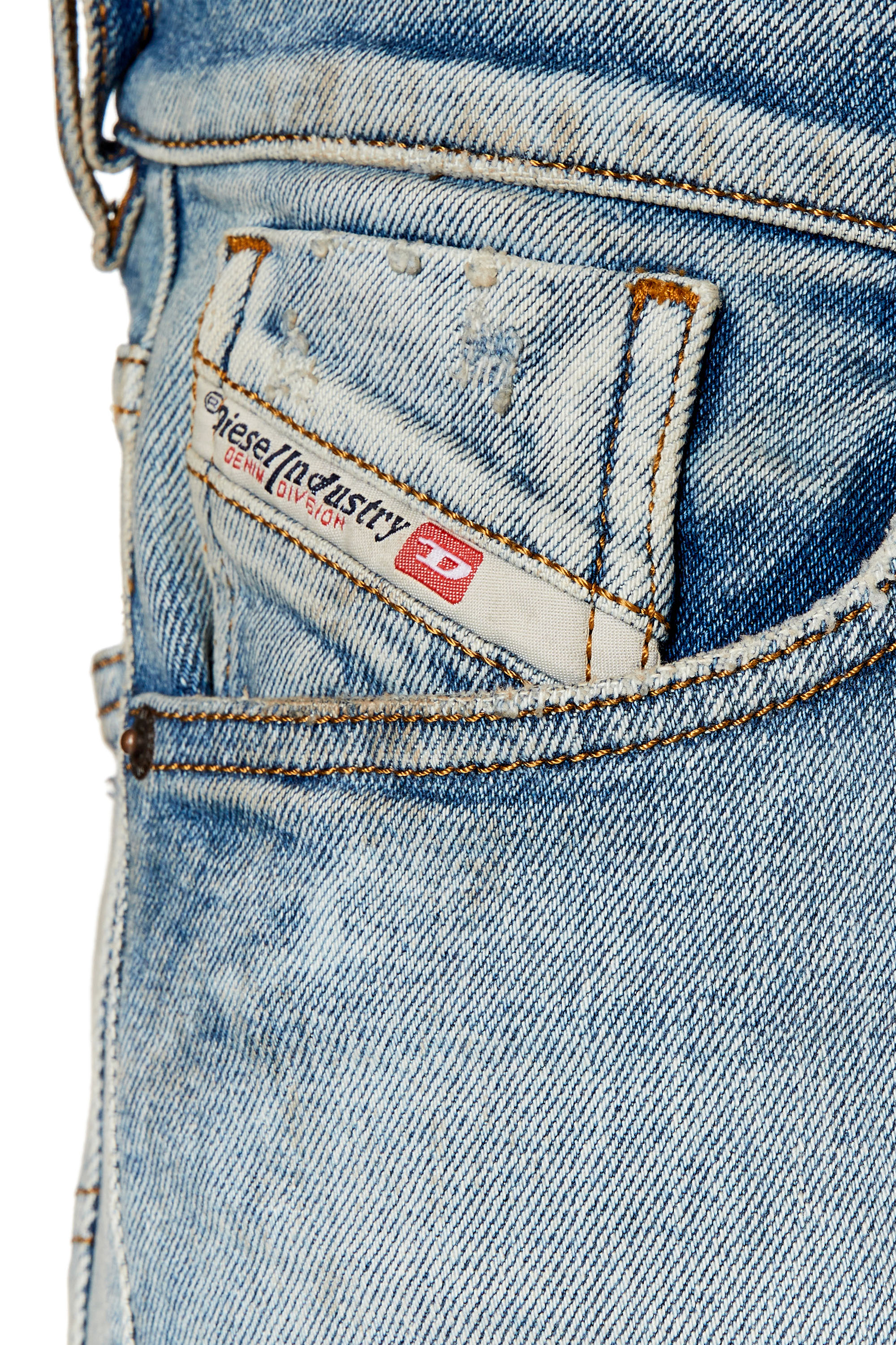 Diesel - Straight Jeans 1995 D-Sark 09E84, Light Blue - Image 3