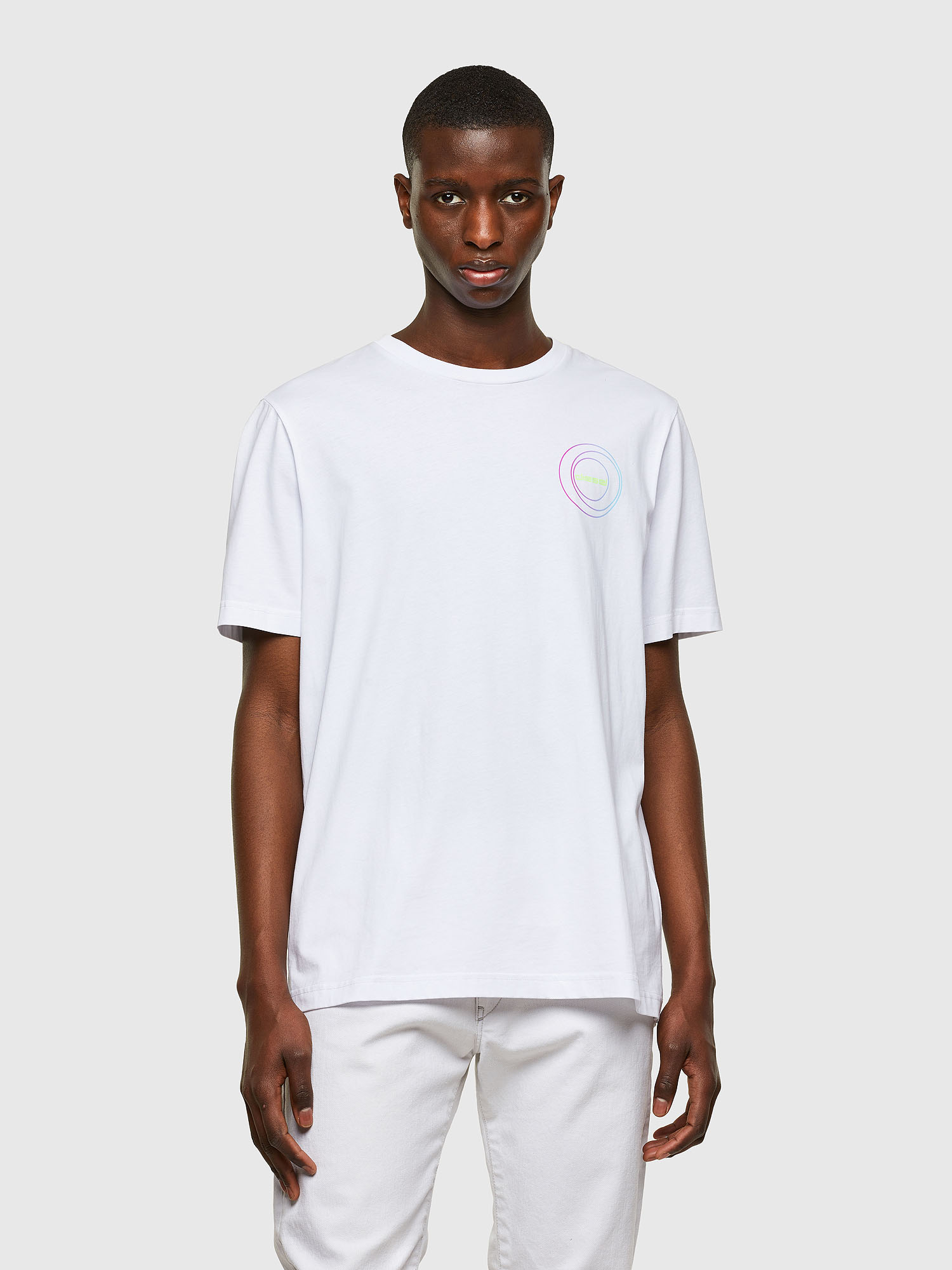 T-JUST-E8, White Diesel - T-JUST-E8, White - T-Shirts - Image 1