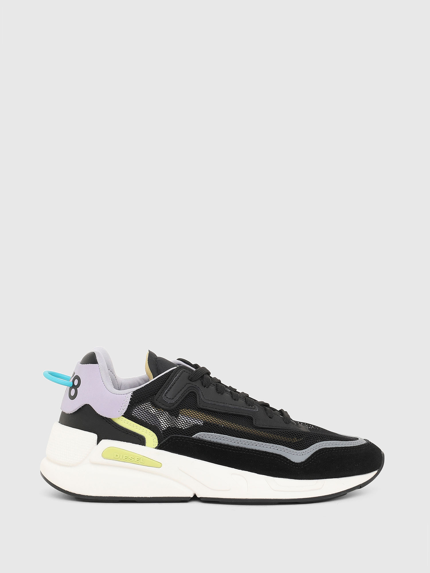 S-SERENDIPITY SM W, Black/Violet Diesel - S-SERENDIPITY SM W, Black/Violet - Sneakers - Image 1