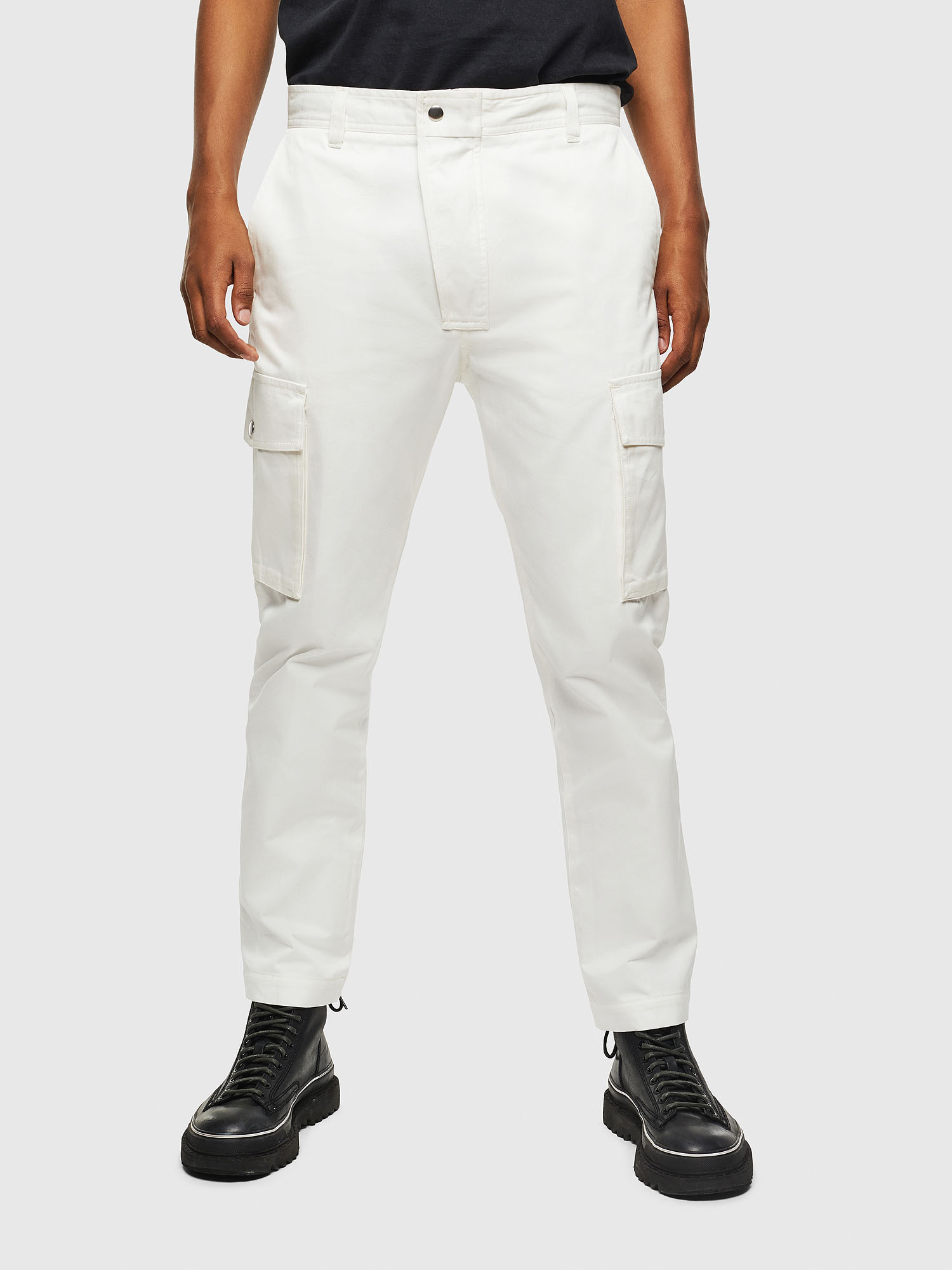 P-JARED-CARGO, White Diesel - P-JARED-CARGO, White - Pants - Image 1