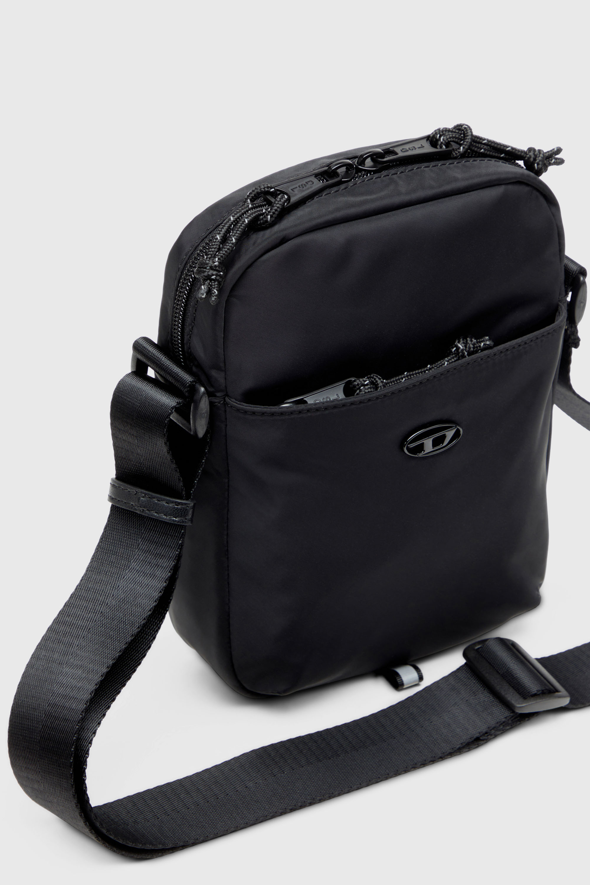 Men's D-Pack-Crossbody bag in tech fabric | Black | Diesel TR
