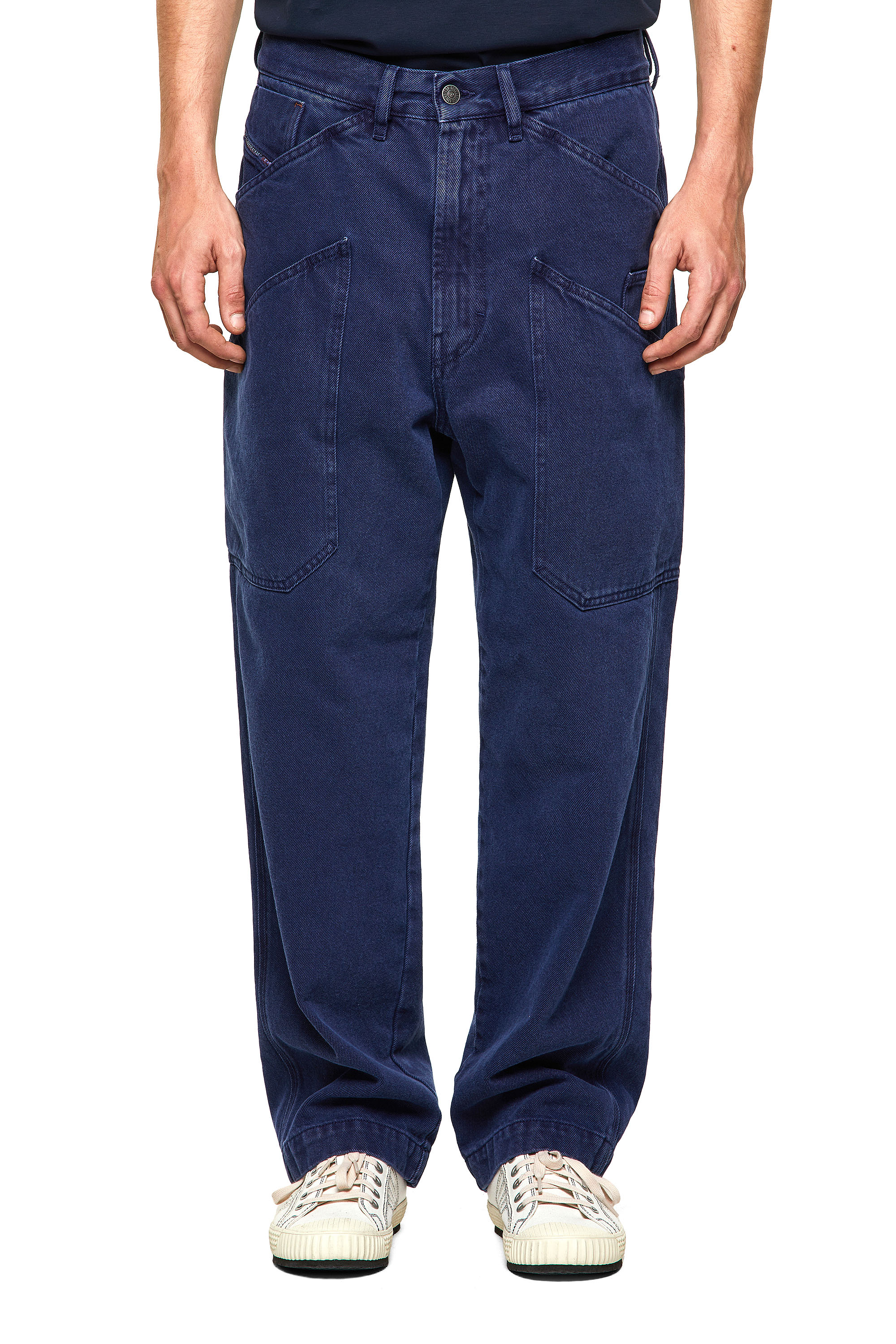 D-Franky 0EEAX, Medium blue Diesel - D-Franky 0EEAX, Medium blue - Jeans - Image 1