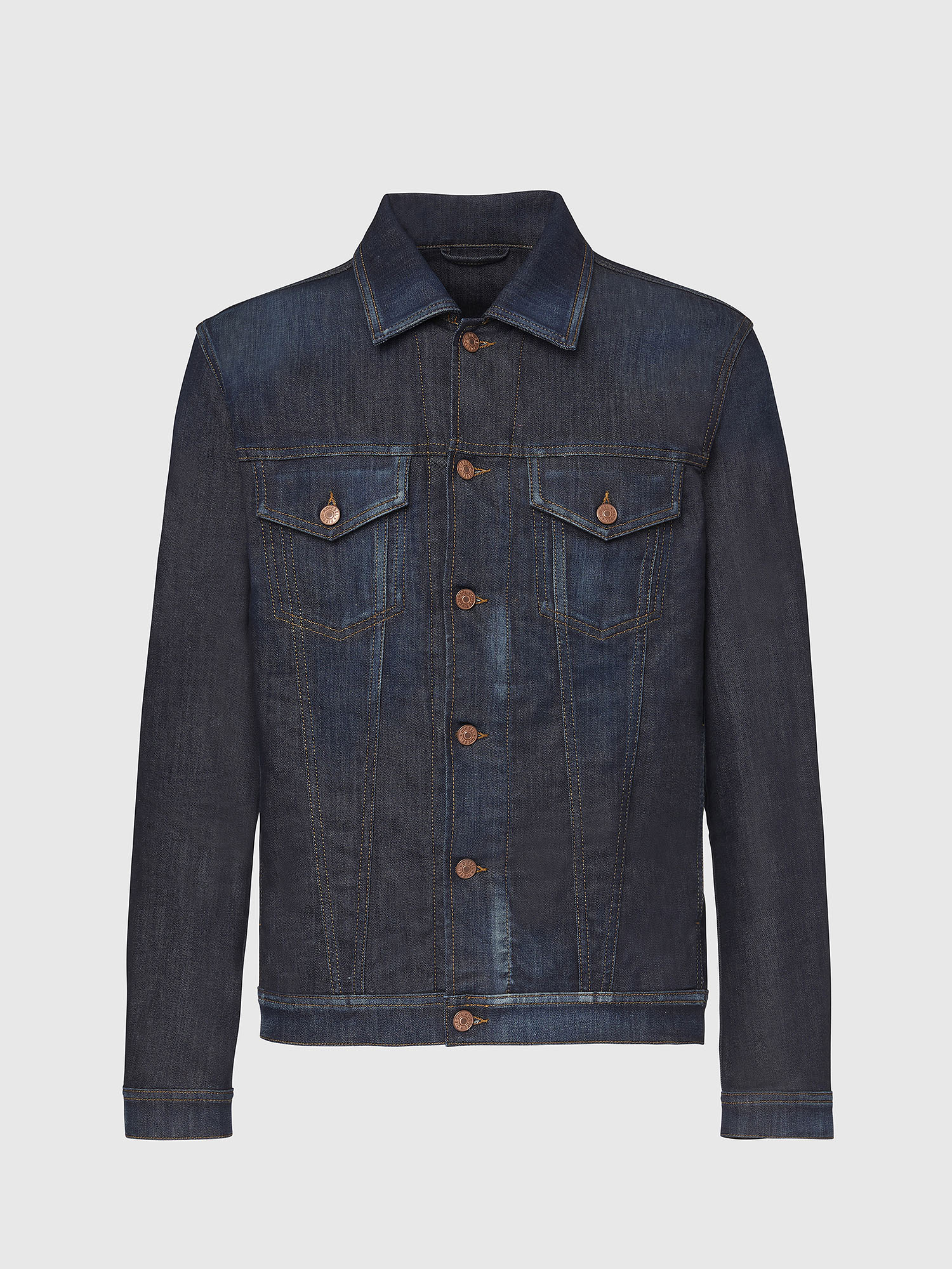 NHILL-TW, Dark Blue Diesel - NHILL-TW, Dark Blue - Denim Jackets - Image 1