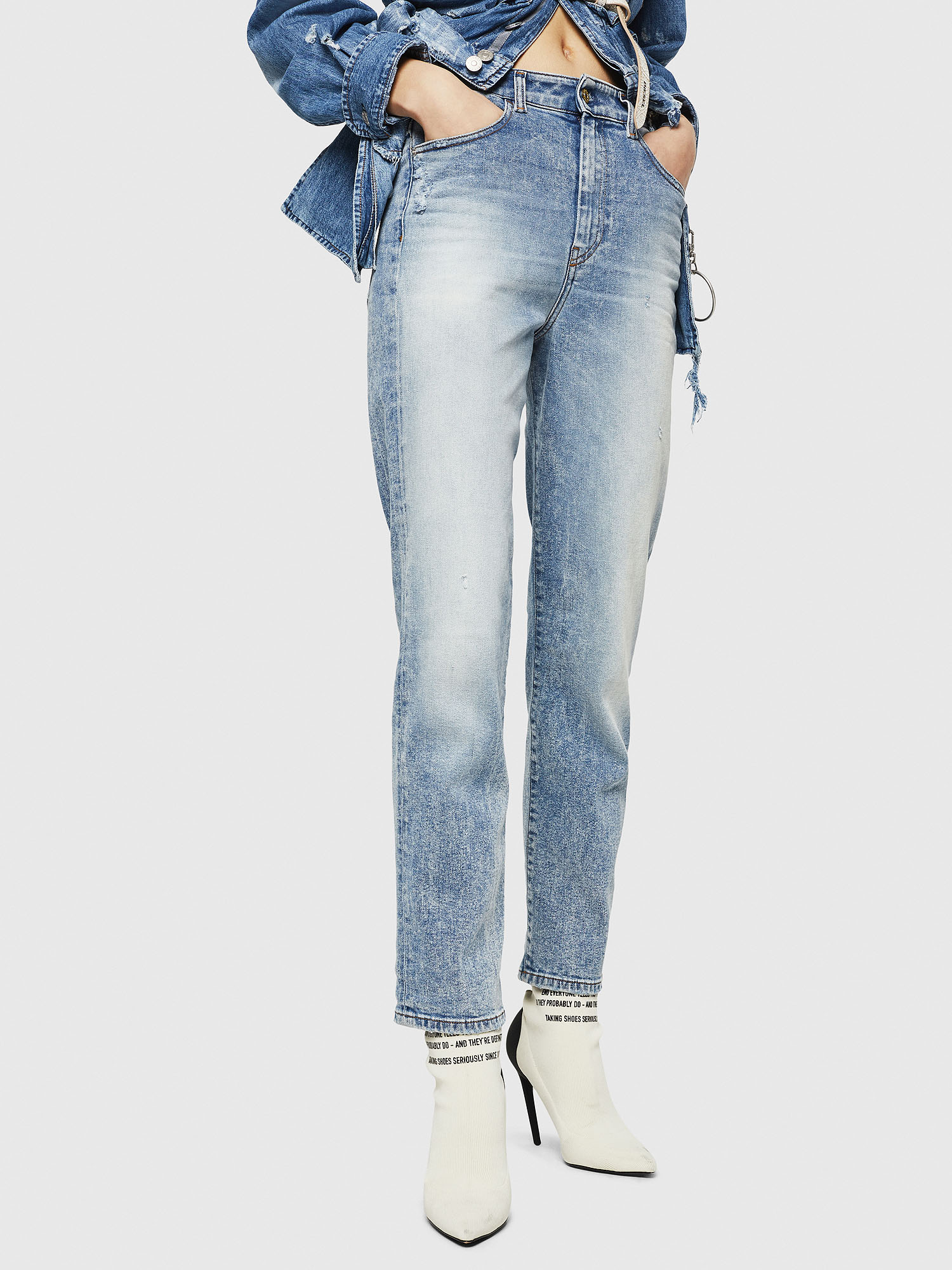 D-Eiselle 084AA, Light Blue Diesel - D-Eiselle 084AA, Light Blue - Jeans - Image 1