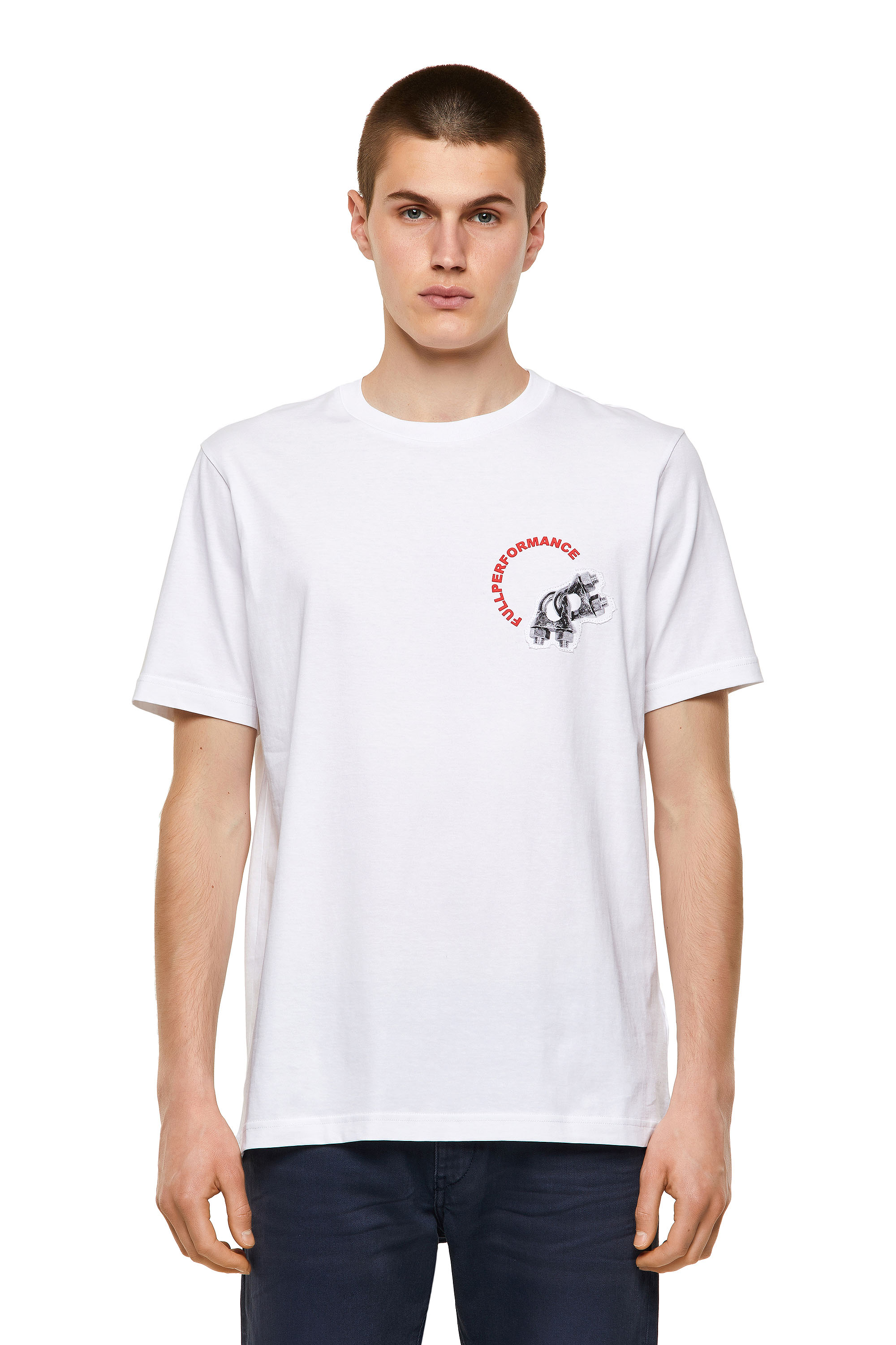 T-JUST-B55, White Diesel - T-JUST-B55, White - T-Shirts - Image 1