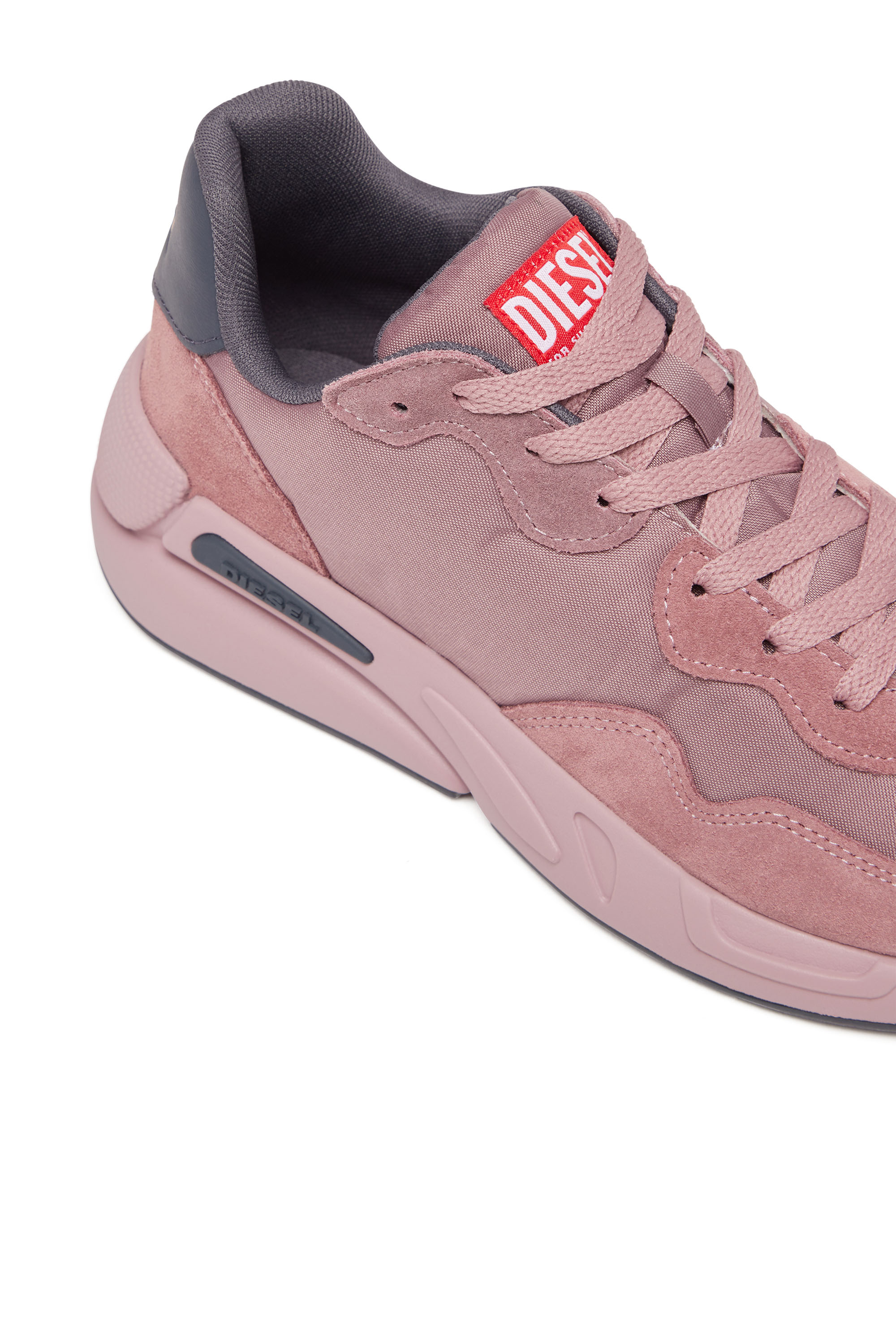 Diesel - S-SERENDIPITY LIGHT W, Woman's S-Serendipity Light W - Sneakers with contoured panels in Pink - 6