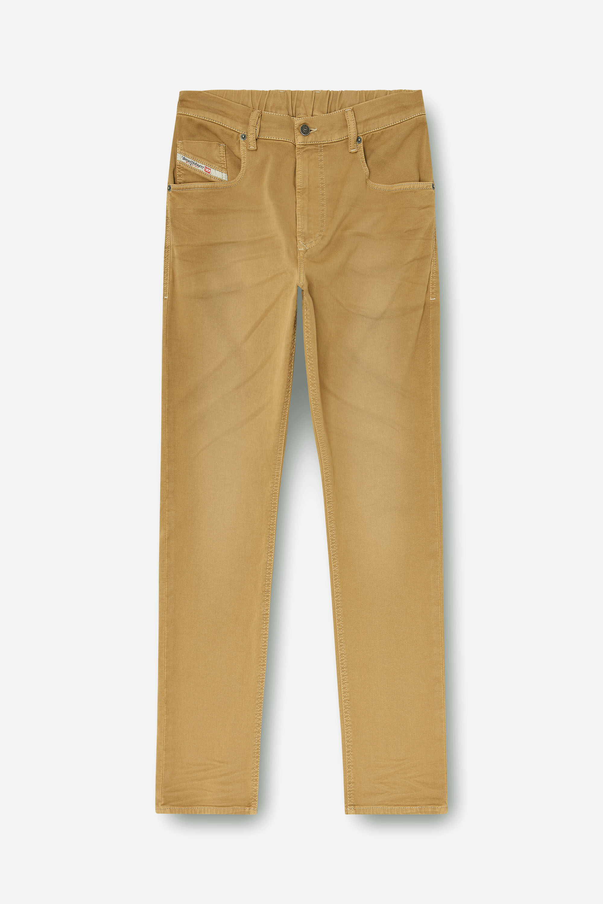 Diesel - Man's Regular 2032 D-Krooley-BW Joggjeans&reg; 0670M, Dark Beige - 2