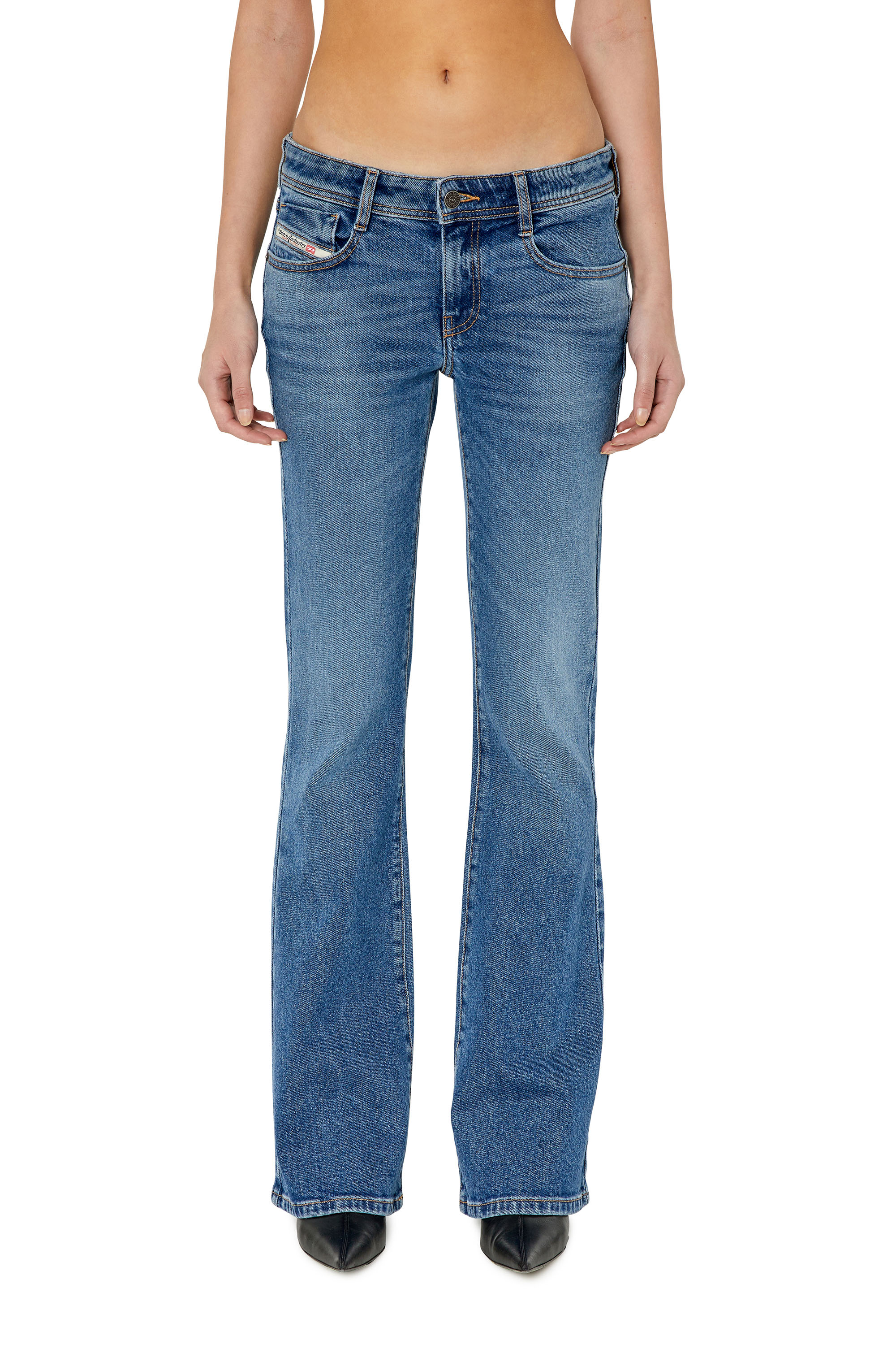 1969 D EBBEY Woman bootcutandflare Medium blue Jeans Diesel