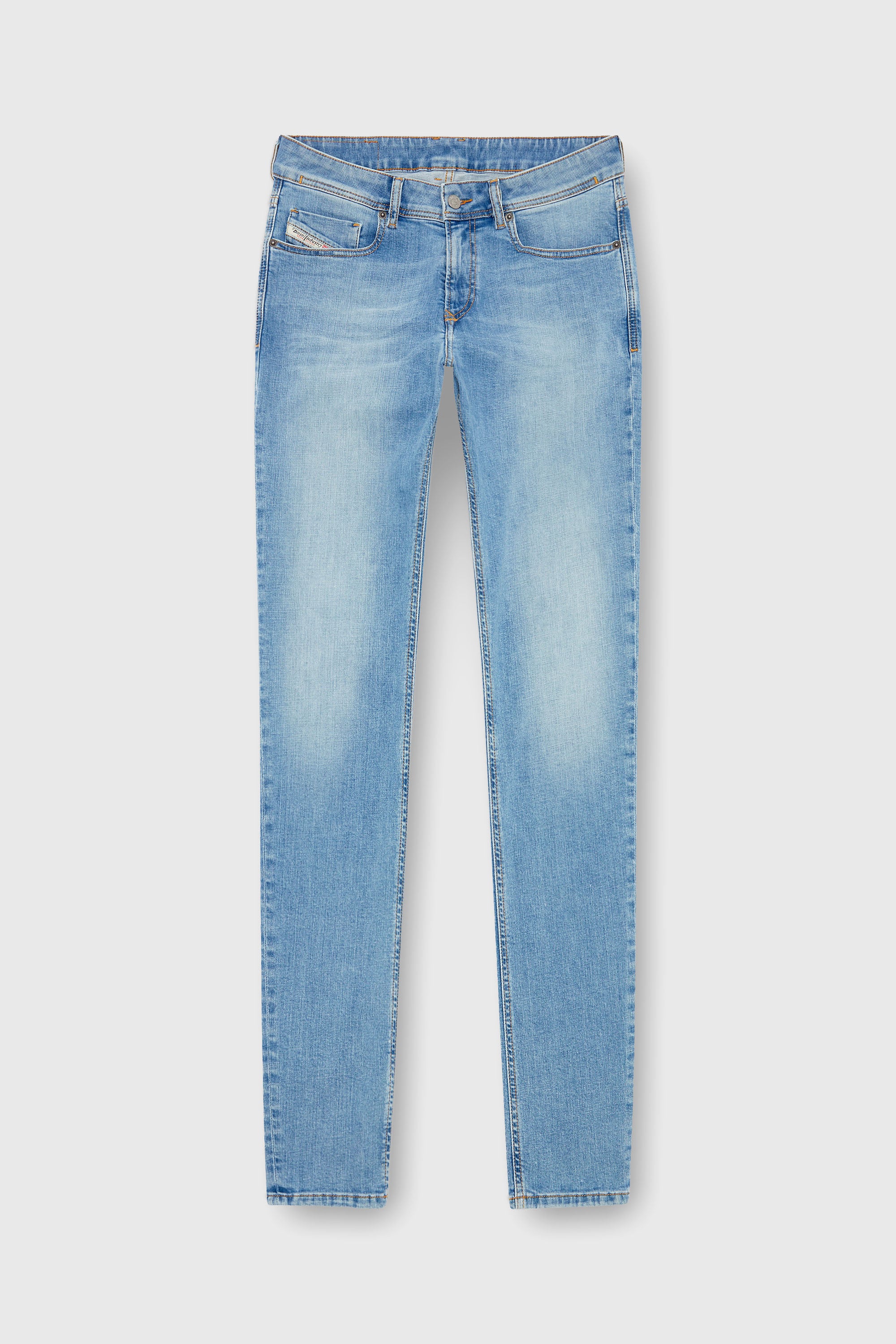 Diesel - Man's Skinny Jeans 1979 Sleenker 09H62, Light Blue - 2