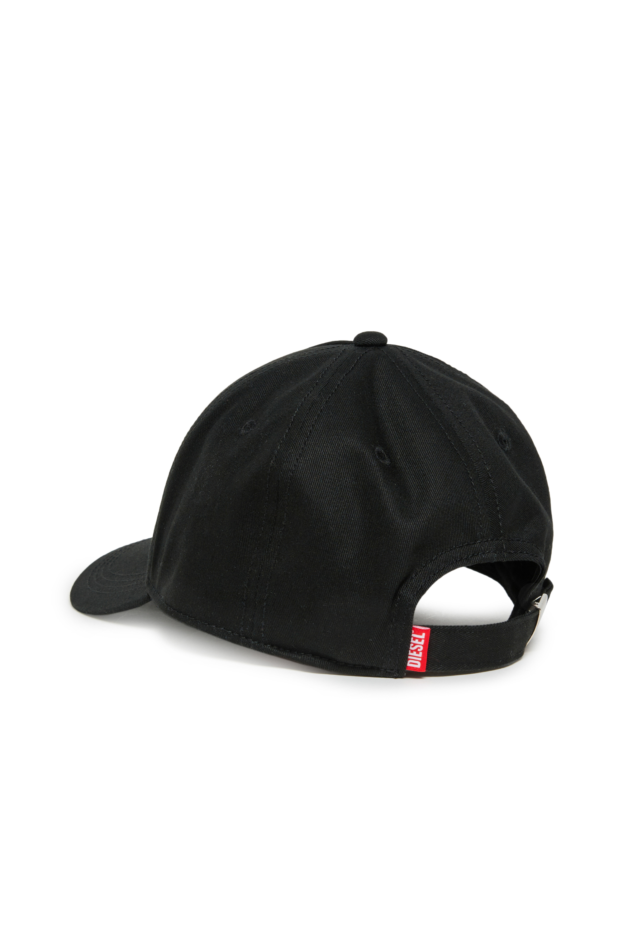 Diesel - FCHASE, Man's Baseball cap with graphic print in Black - 2
