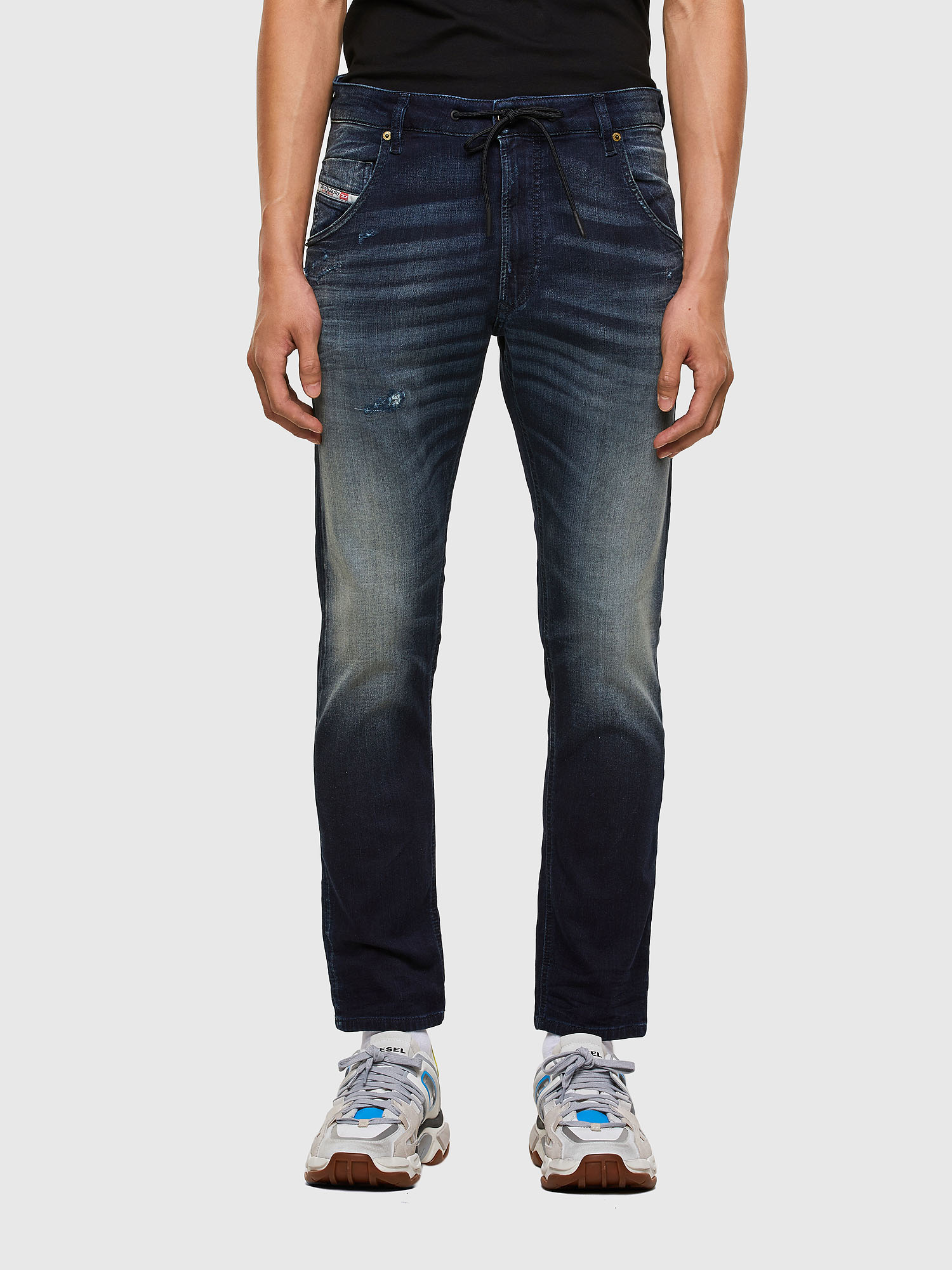 KROOLEY JoggJeans® 069QD, Dark Blue Diesel - KROOLEY JoggJeans® 069QD, Dark Blue - Jeans - Image 1