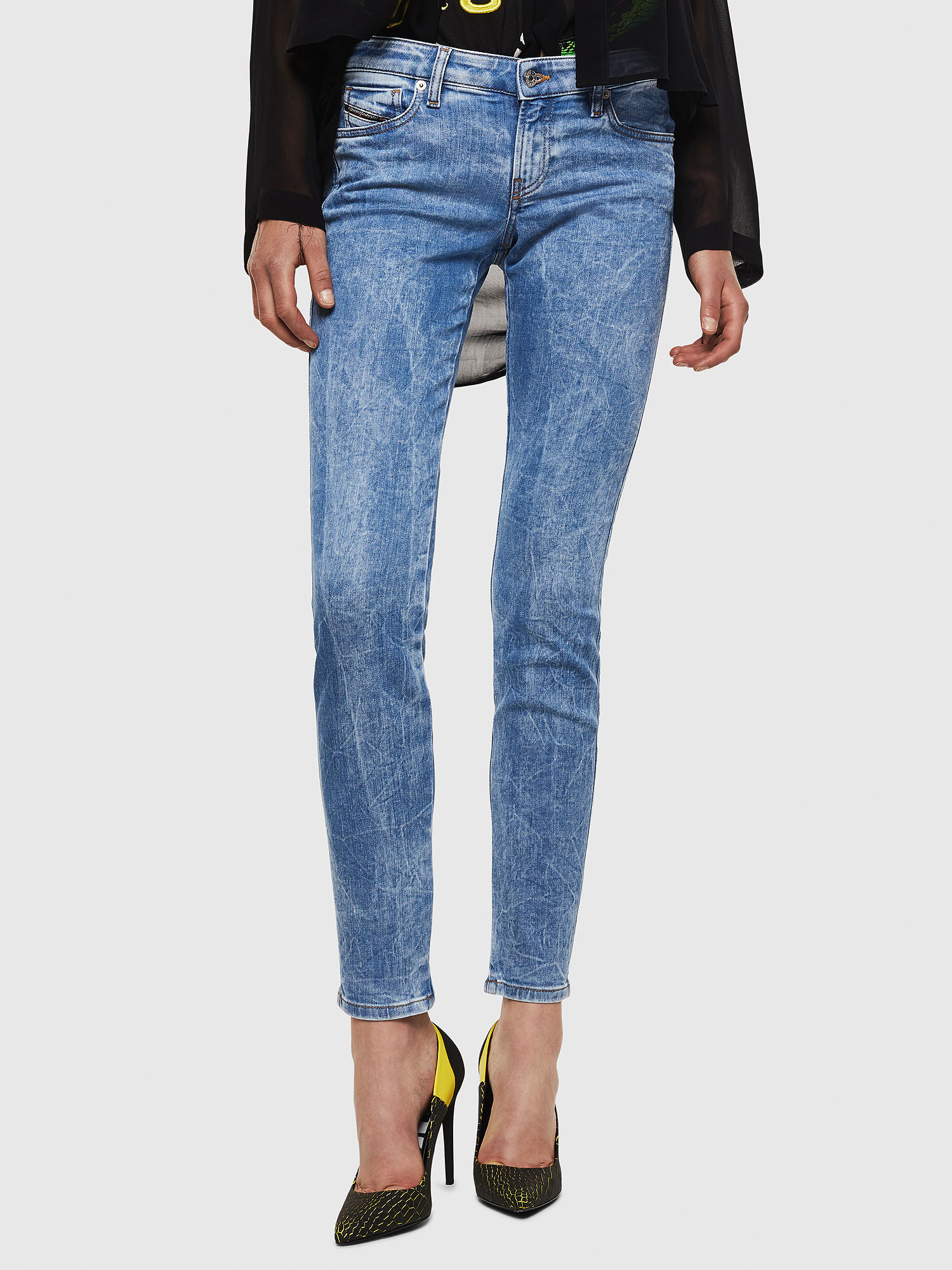 Gracey JoggJeans 0870P, Light Blue Diesel - Gracey JoggJeans 0870P, Light Blue - Jeans - Image 1