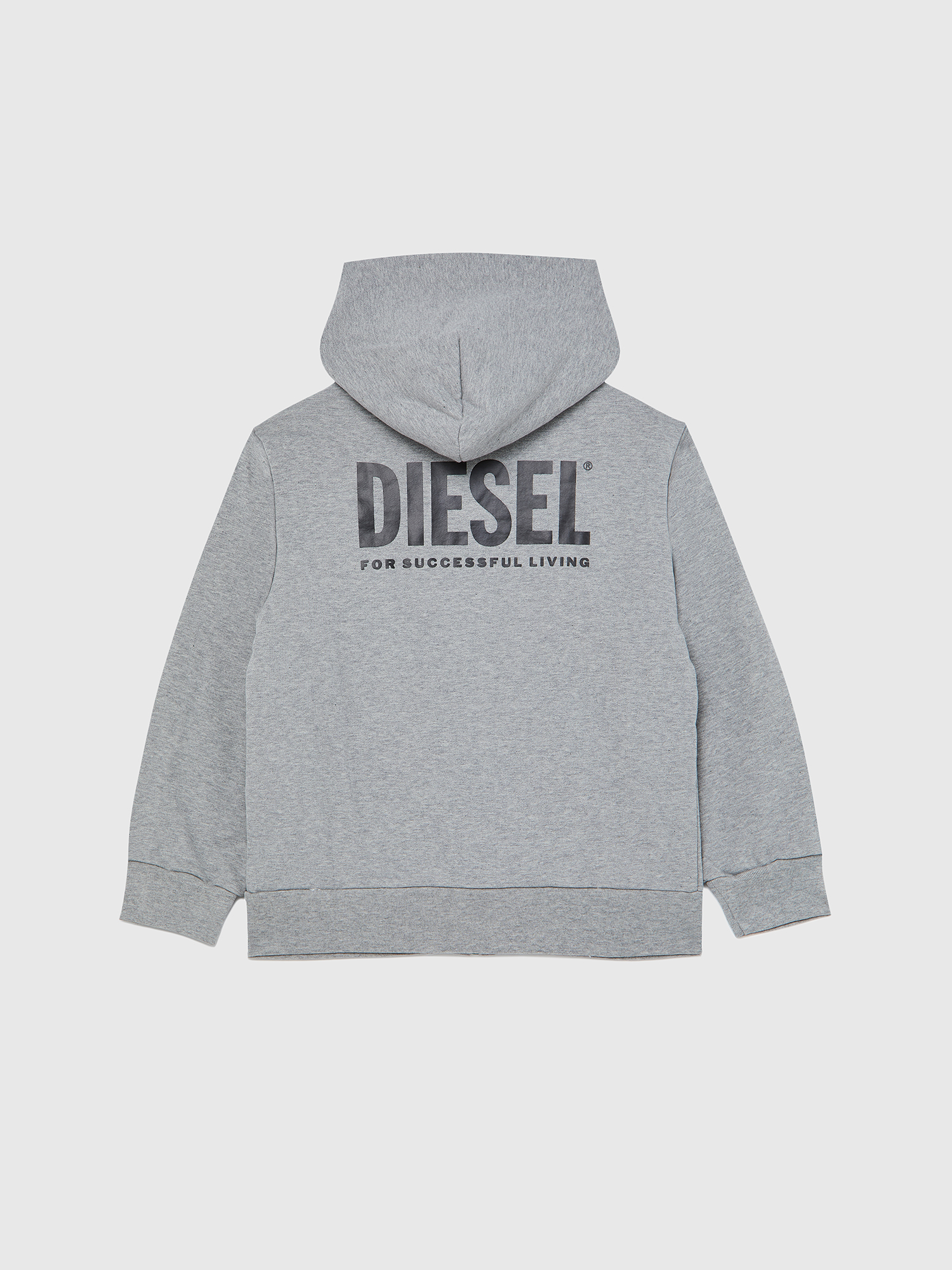 Diesel - SGIRKHOODZIP-LOGO OV, Grey - Image 2
