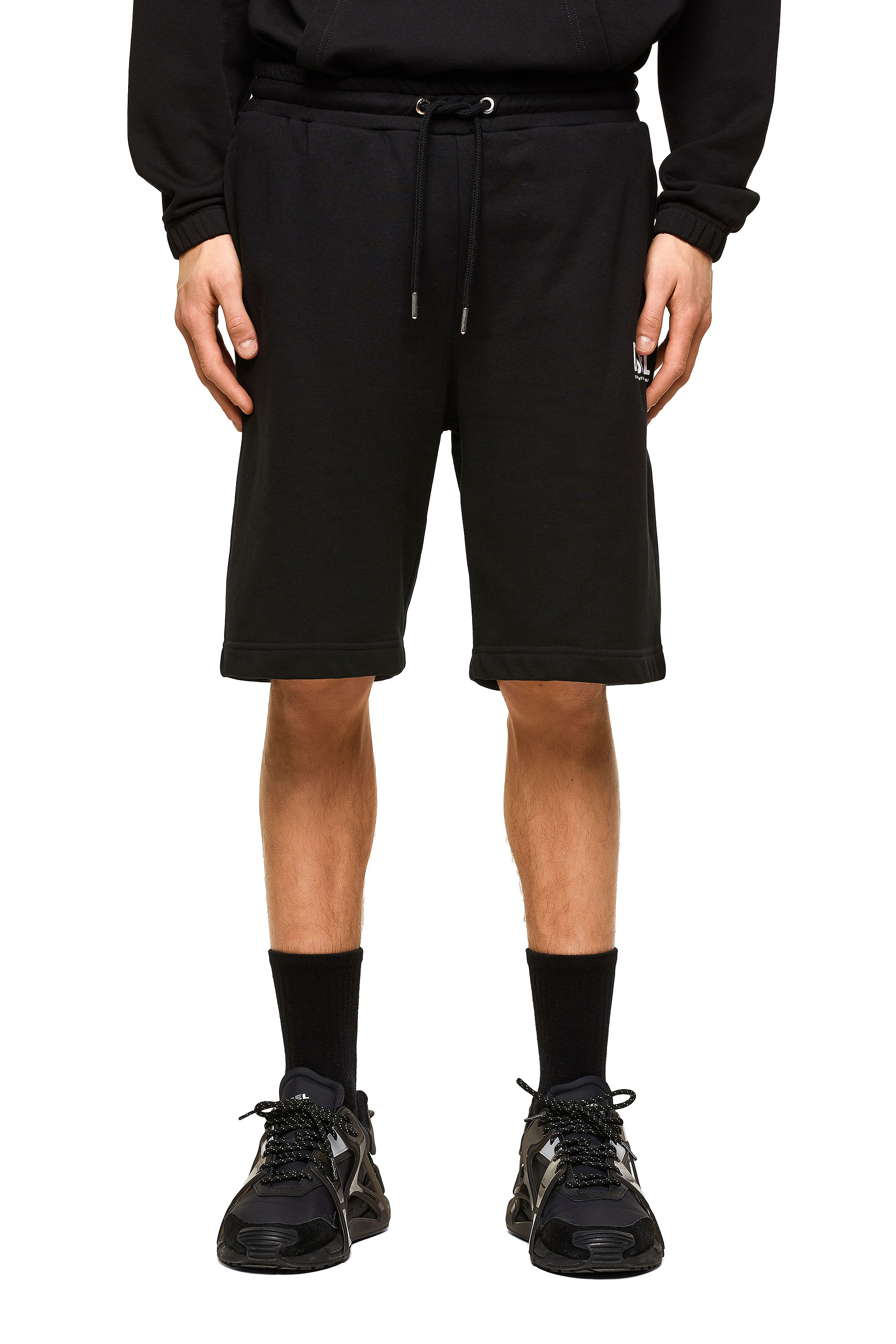 P-CROWN-LOGO, Black Diesel - P-CROWN-LOGO, Black - Shorts - Image 1