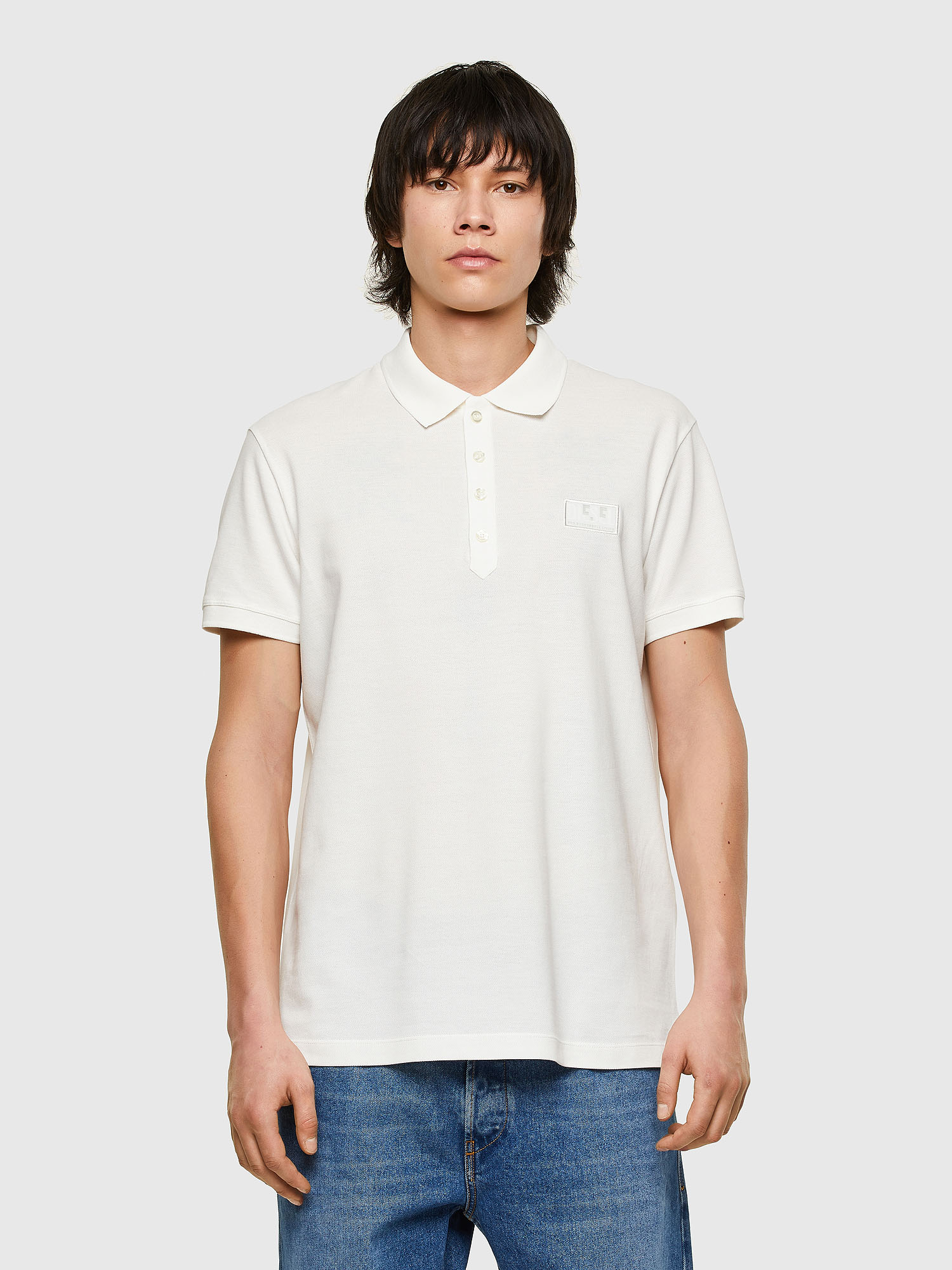 T-WEET-E1, White Diesel - T-WEET-E1, White - Polos - Image 1