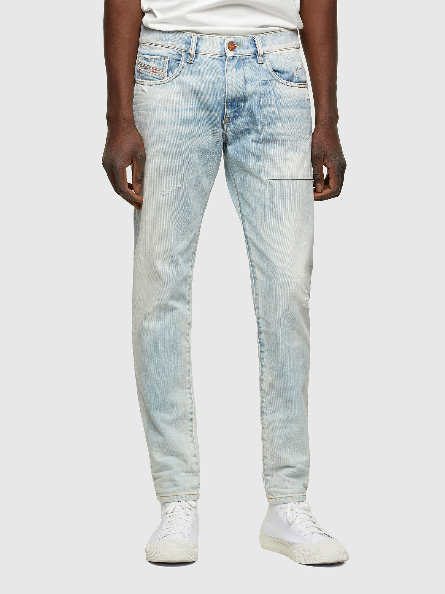 D-Strukt 009TN, Light Blue Diesel - D-Strukt 009TN, Light Blue - Jeans - Image 1