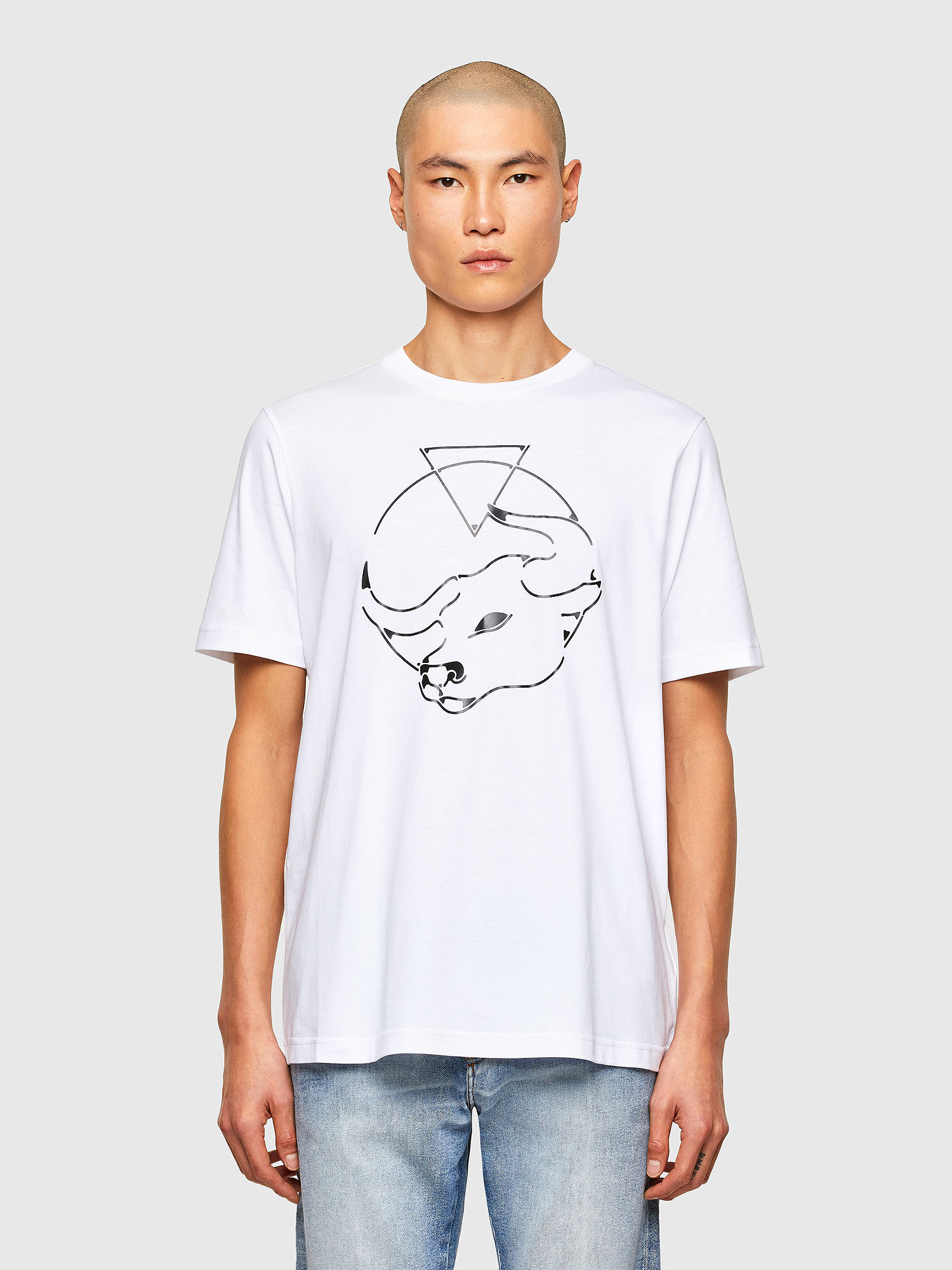 CL-T-JUST-O, White Diesel - CL-T-JUST-O, White - T-Shirts - Image 1