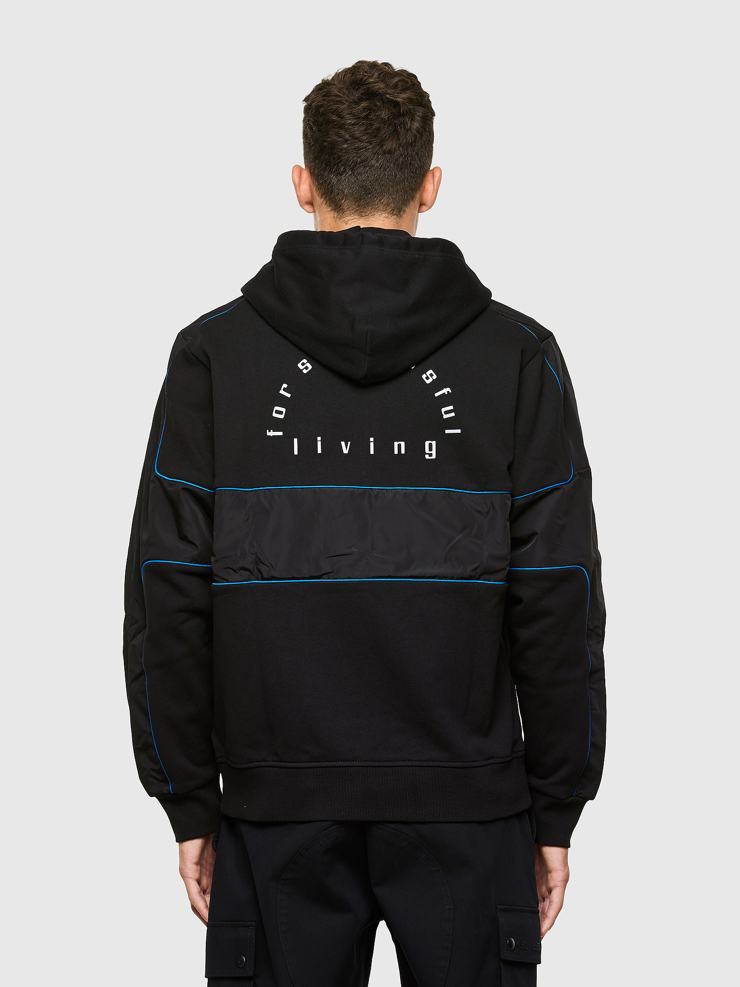 Diesel - S-LAIN-ZIP, Black - Image 3