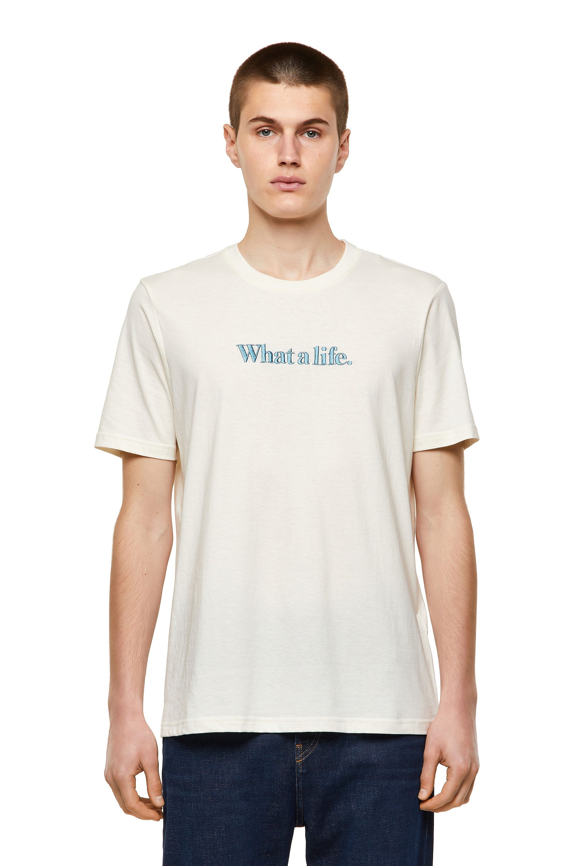 T-JUST-B57, White Diesel - T-JUST-B57, White - T-Shirts - Image 1