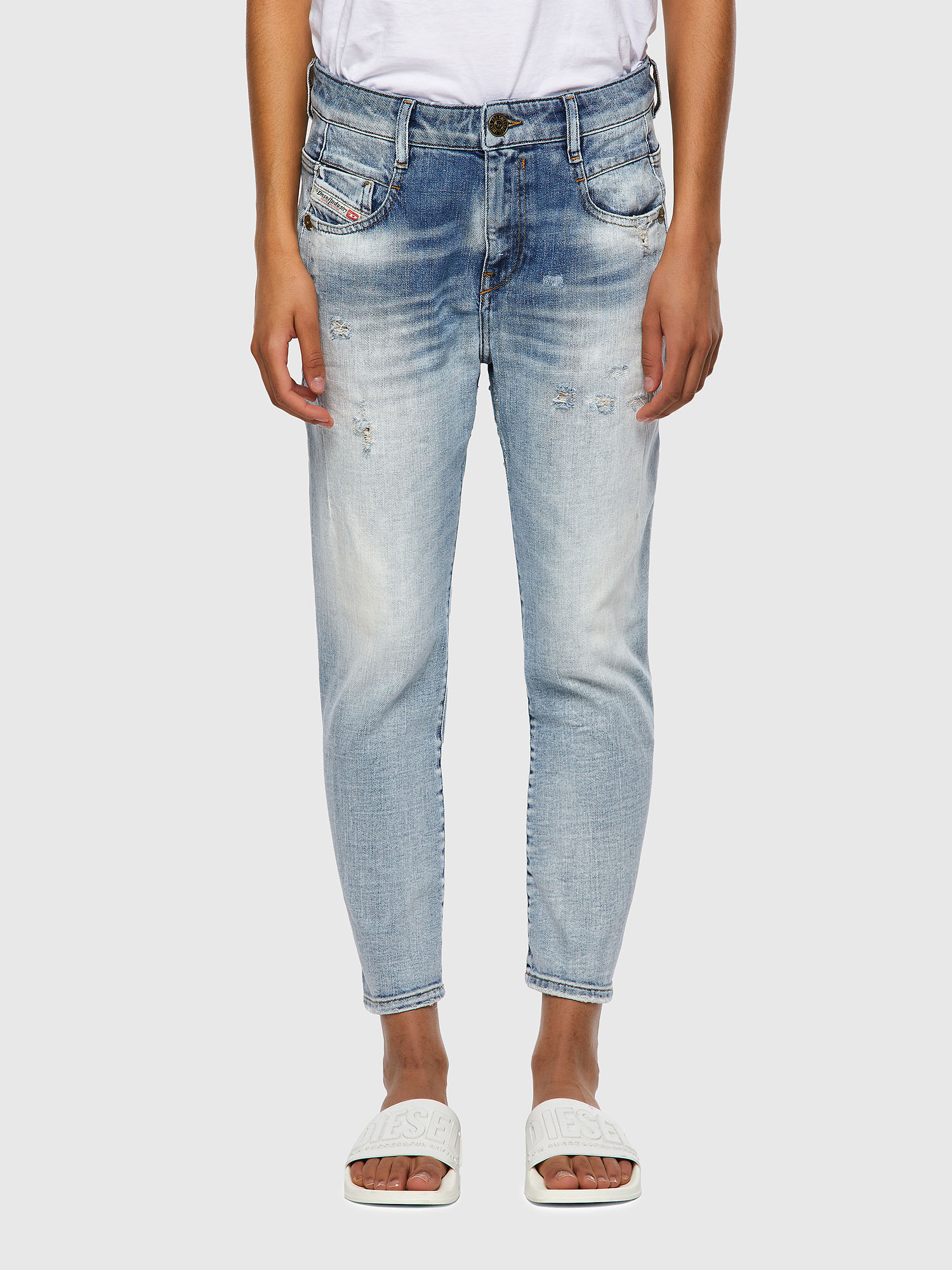 Fayza 009TP, Medium blue Diesel - Fayza 009TP, Medium blue - Jeans - Image 1