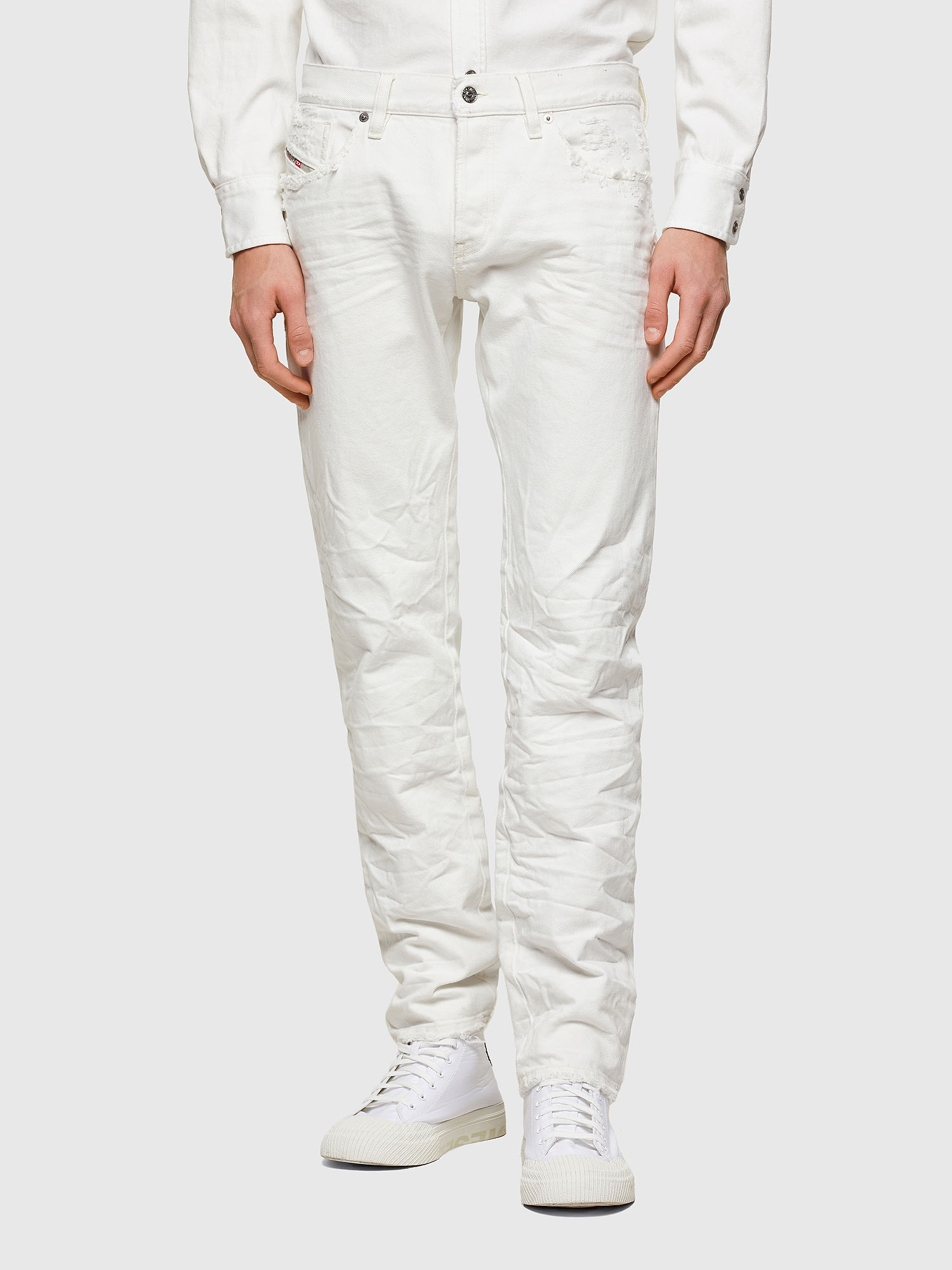 D-Kras 0HBAJ, White Diesel - D-Kras 0HBAJ, White - Jeans - Image 1