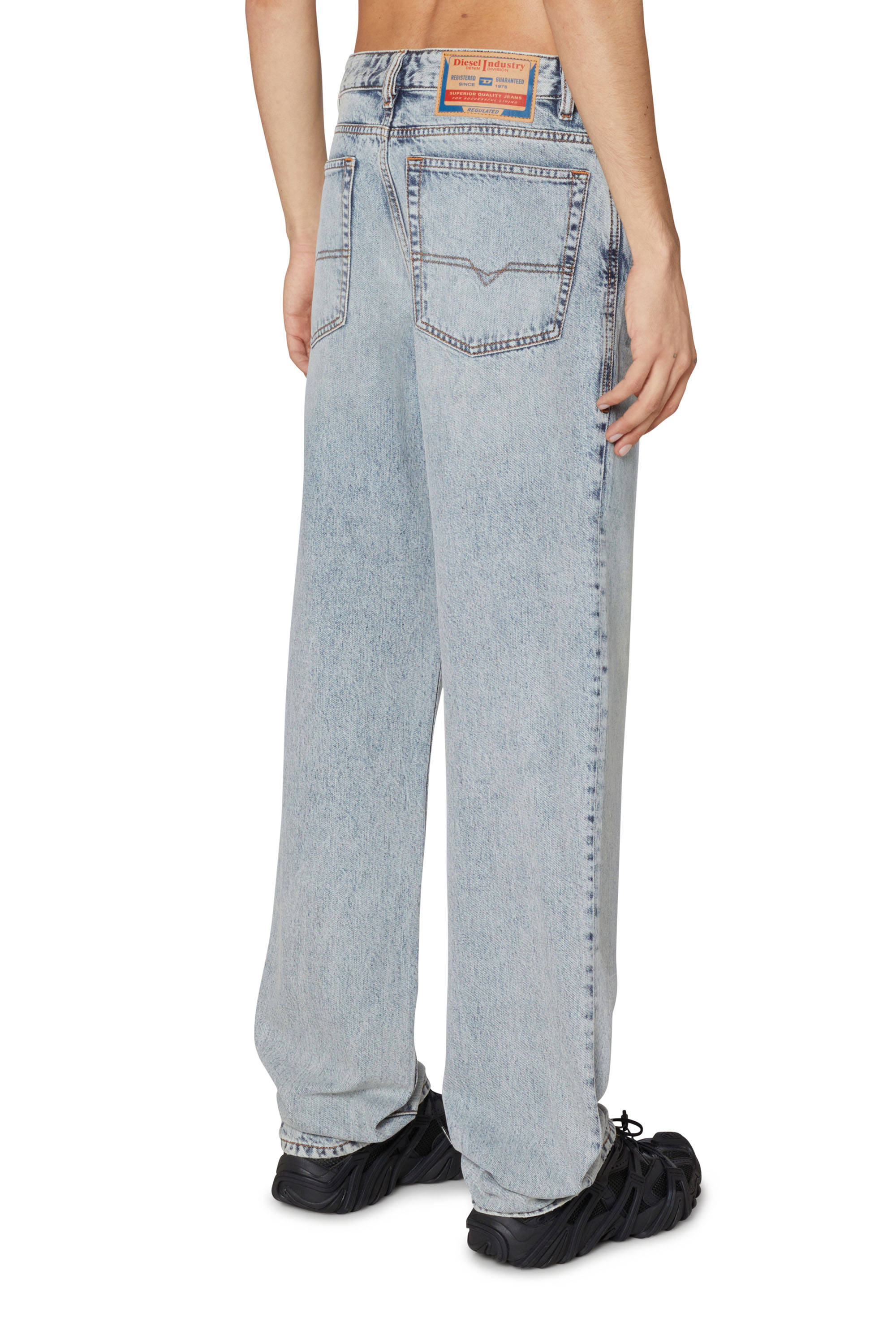 Diesel - Man's Regular Jeans 1955 D-Rekiv 09I60, Light Blue - 2